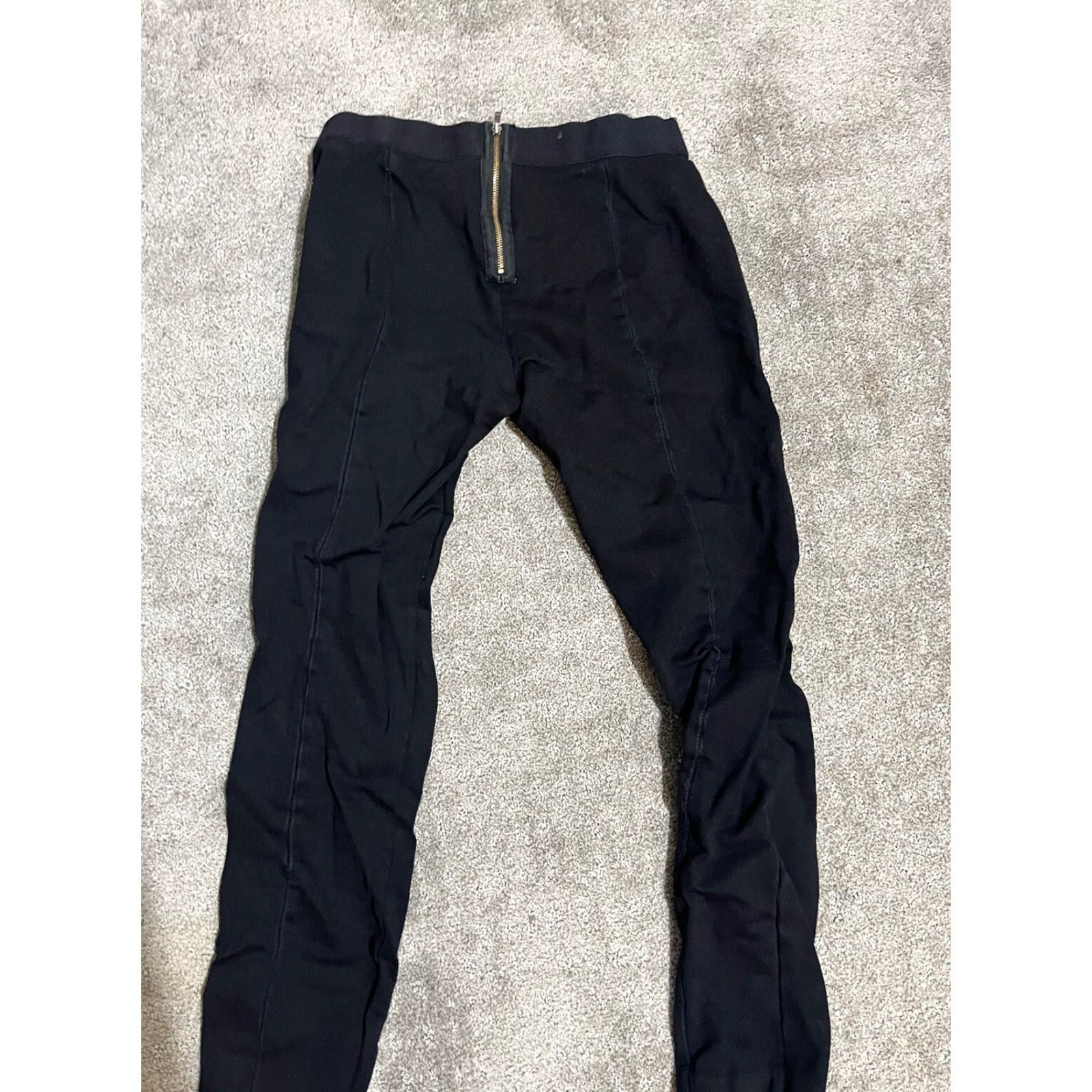 J.Crew J. Crew Pixie Pants Women's Black Solid Stretch Pants Size 2S Zipper Jegging Slim Size 26" / US 2 / IT 38 - 4 Thumbnail