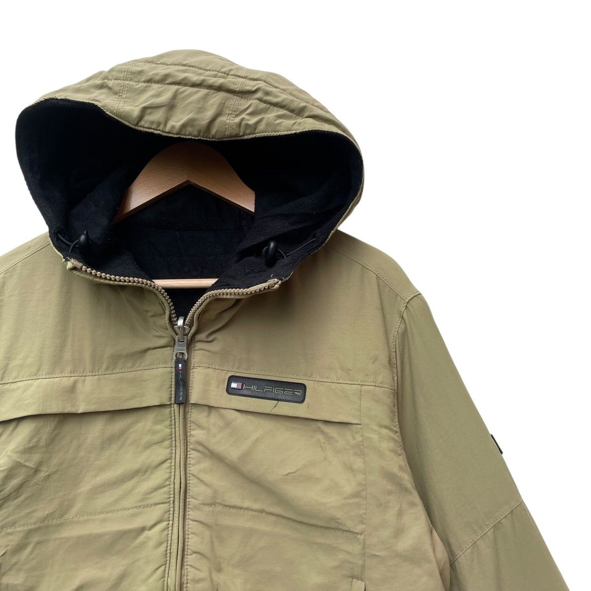 Designer × Tommy Hilfiger × Vintage Vintage Tommy Hilfiger Hooded Jacket Size US XS / EU 42 / 0 - 3 Thumbnail