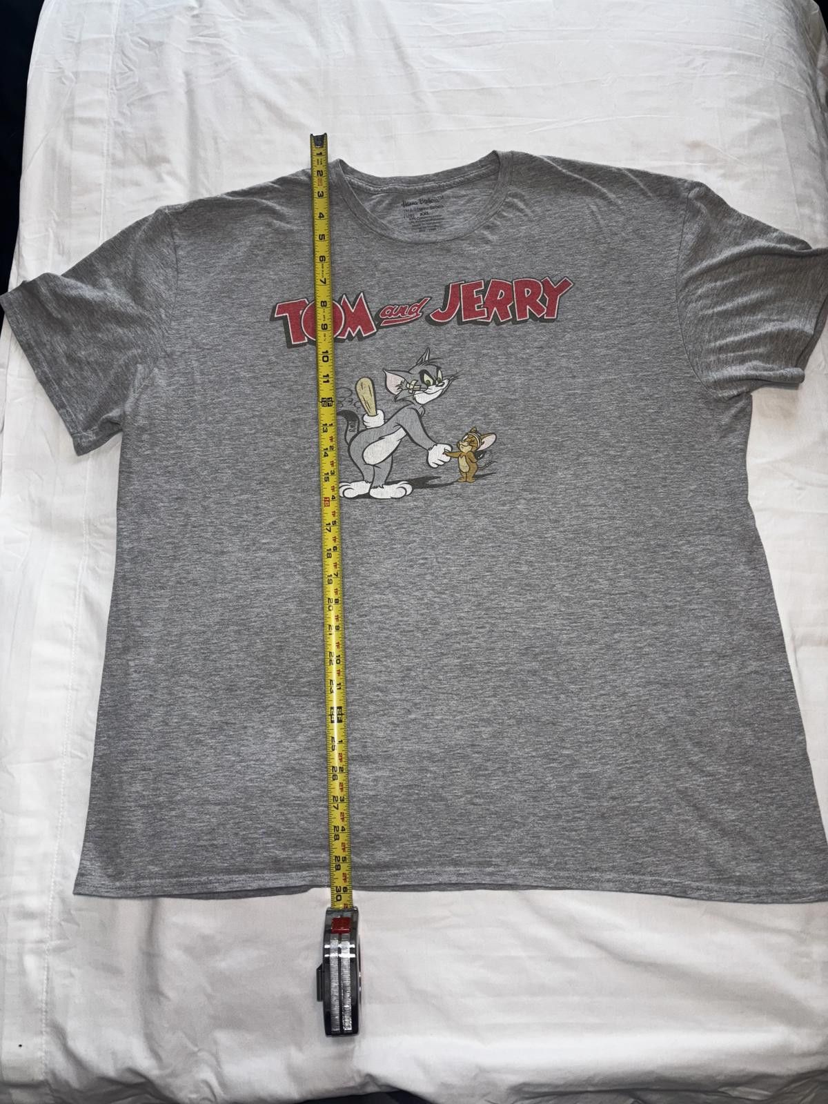 Designer Vintage Tom and Jerry Graphic Tee - Classic Cartoon Size US XXL / EU 58 / 5 - 5 Thumbnail