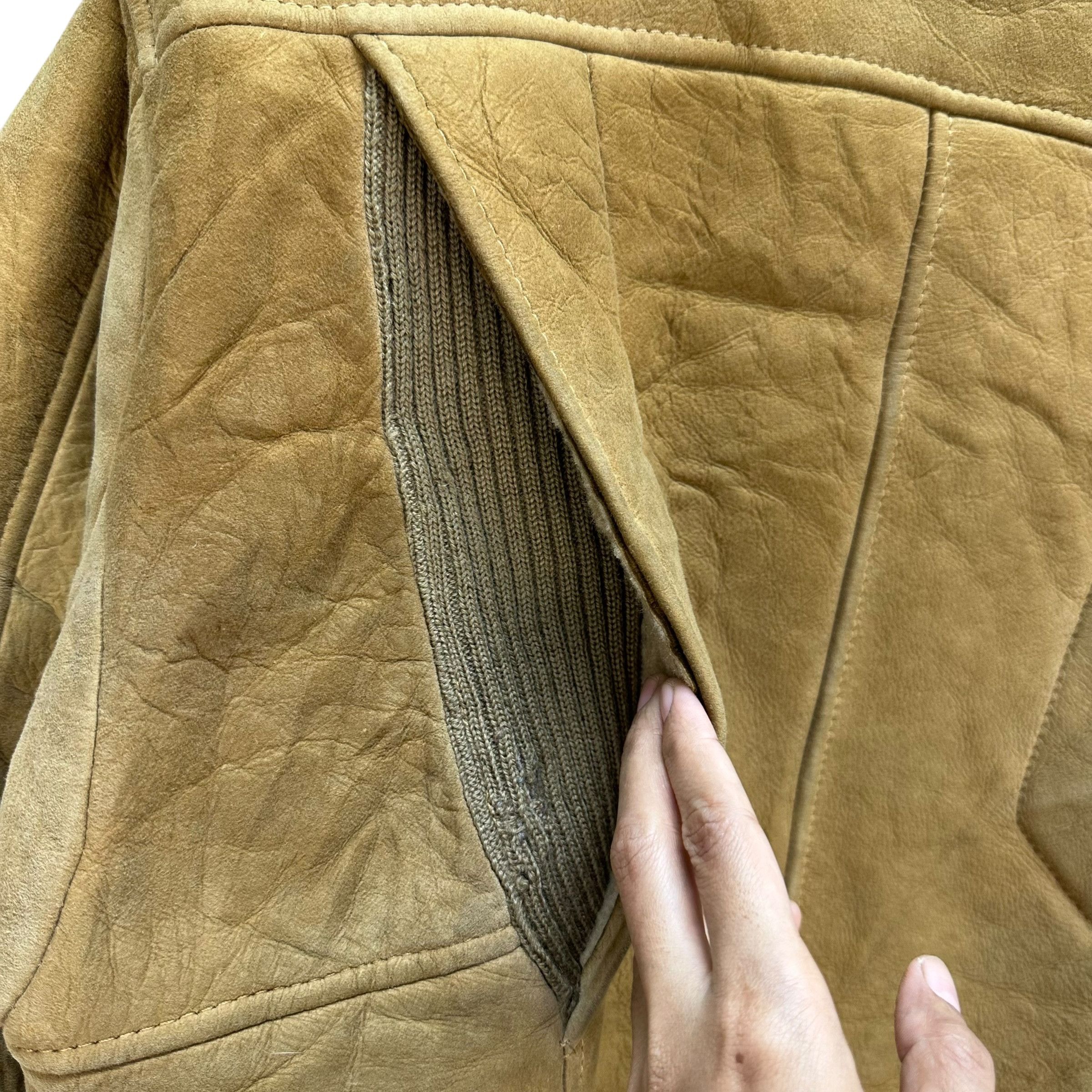 Vintage 80’s HOMESTEAD SHEEPSKIN PRODUCTS Shearling Jacket #A67-1612 Size US M / EU 48-50 / 2 - 18 Thumbnail