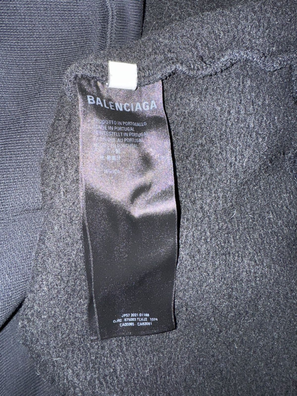 Balenciaga Black Balenciaga Hoodie Size US M / EU 48-50 / 2 - 8 Thumbnail