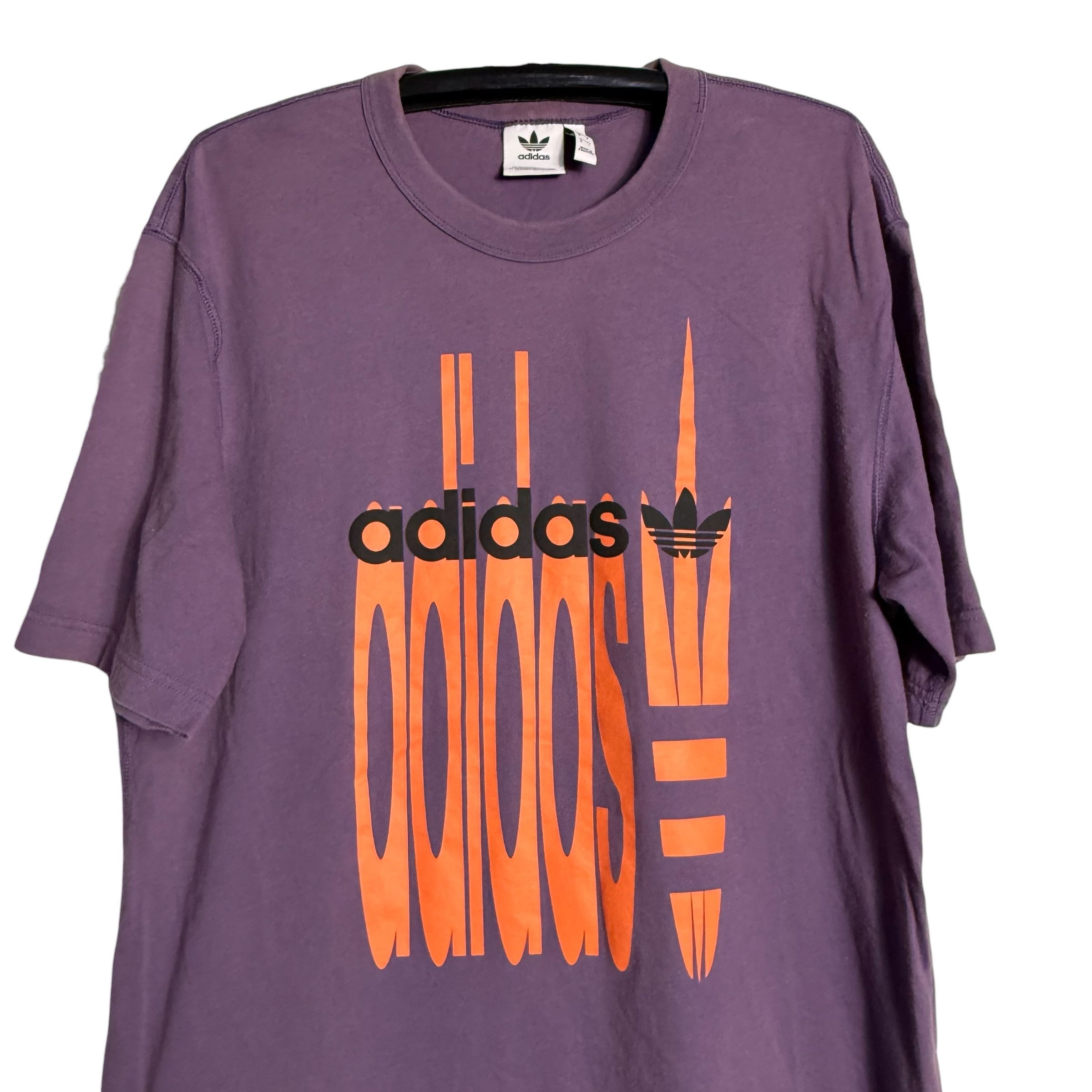 Adidas 🔥RARE🔥Vintage Adidas R.V.Y Spellout T-shirt Size US XL / EU 56 / 4 - 2 Thumbnail