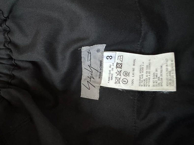 Yohji Yamamoto Yohji Yamamoto size 3 pants Size US 30 / EU 46 - 3 Thumbnail