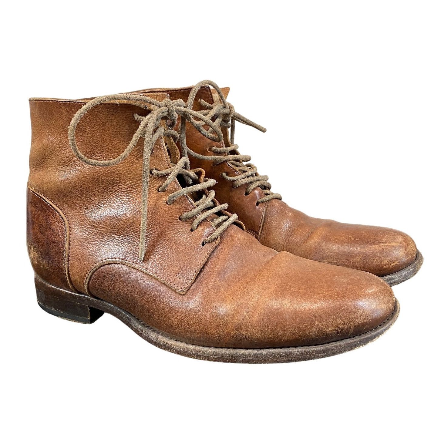 Buttero Buttero Italy Leather Lace Up Ankle Boots Men's 41 US 8 Size US 8 / EU 41 - 1 Thumbnail