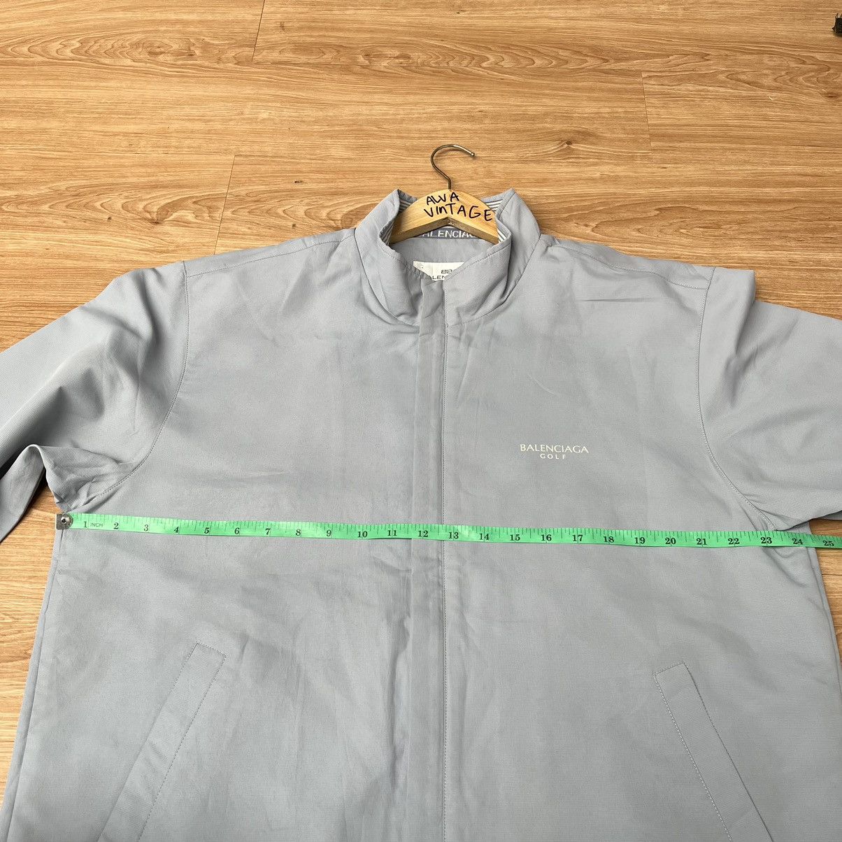 Balenciaga Balenciaga Golf Paris Jacket Script Logo Full Tape Collar Size US XL / EU 56 / 4 - 13 Thumbnail