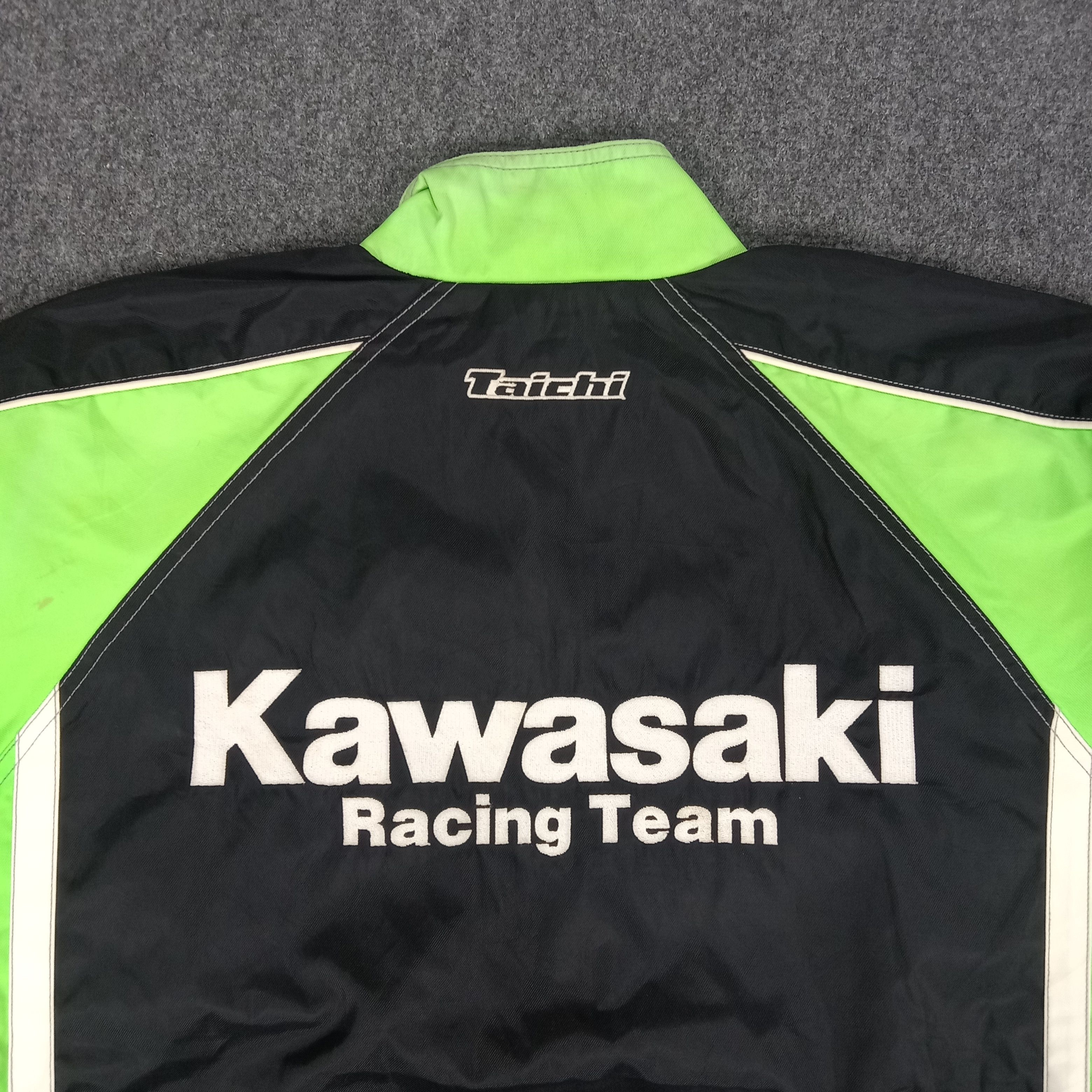 Japanese Brand × Vintage Kawasaki Racing Team Taichi Motorsports Jacket Size US L / EU 52-54 / 3 - 2 Thumbnail