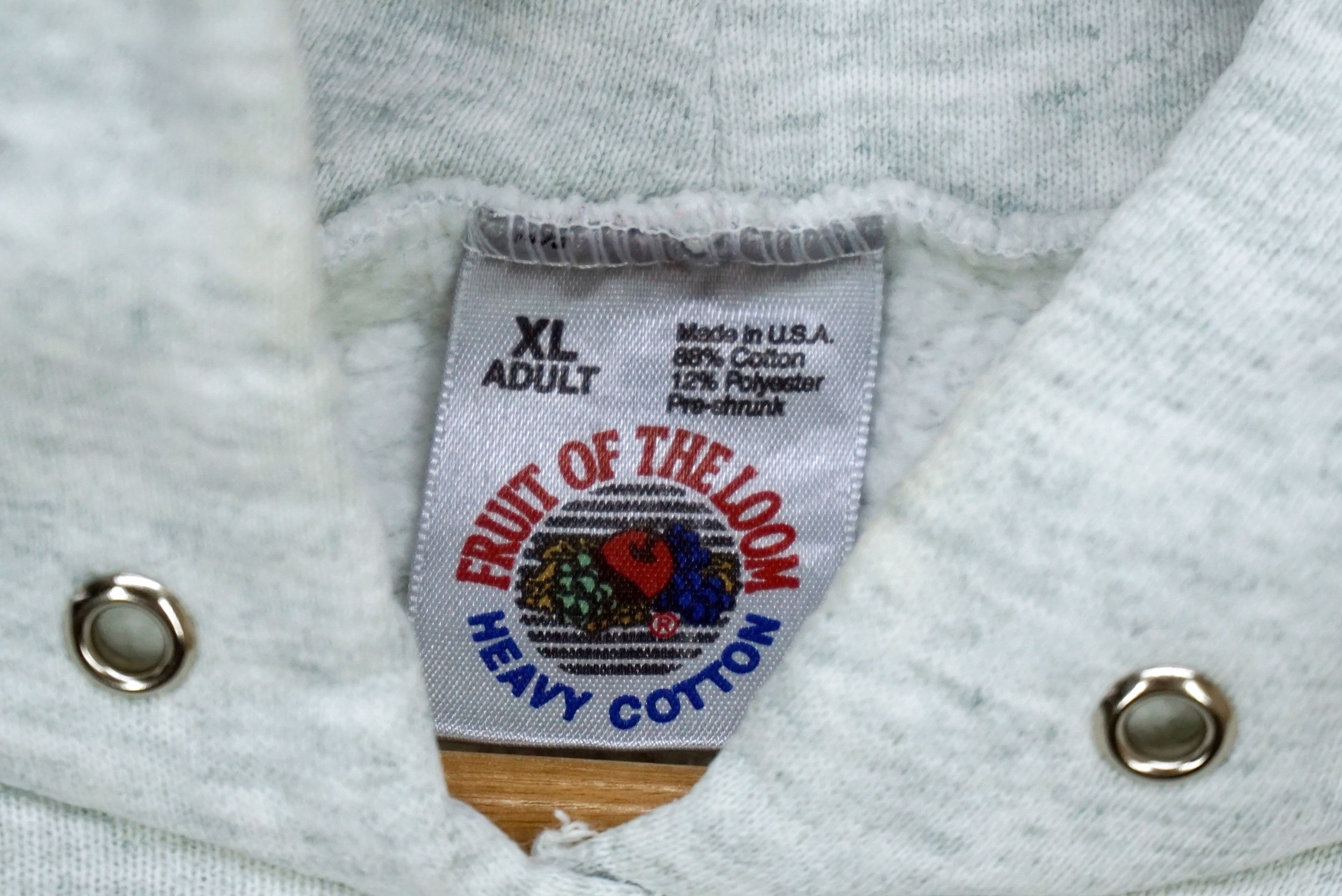 Fruit Of The Loom Vintage Kenowa Hills Volleyball Hoodie Heavy Cotton USA Size US XL / EU 56 / 4 - 8 Thumbnail