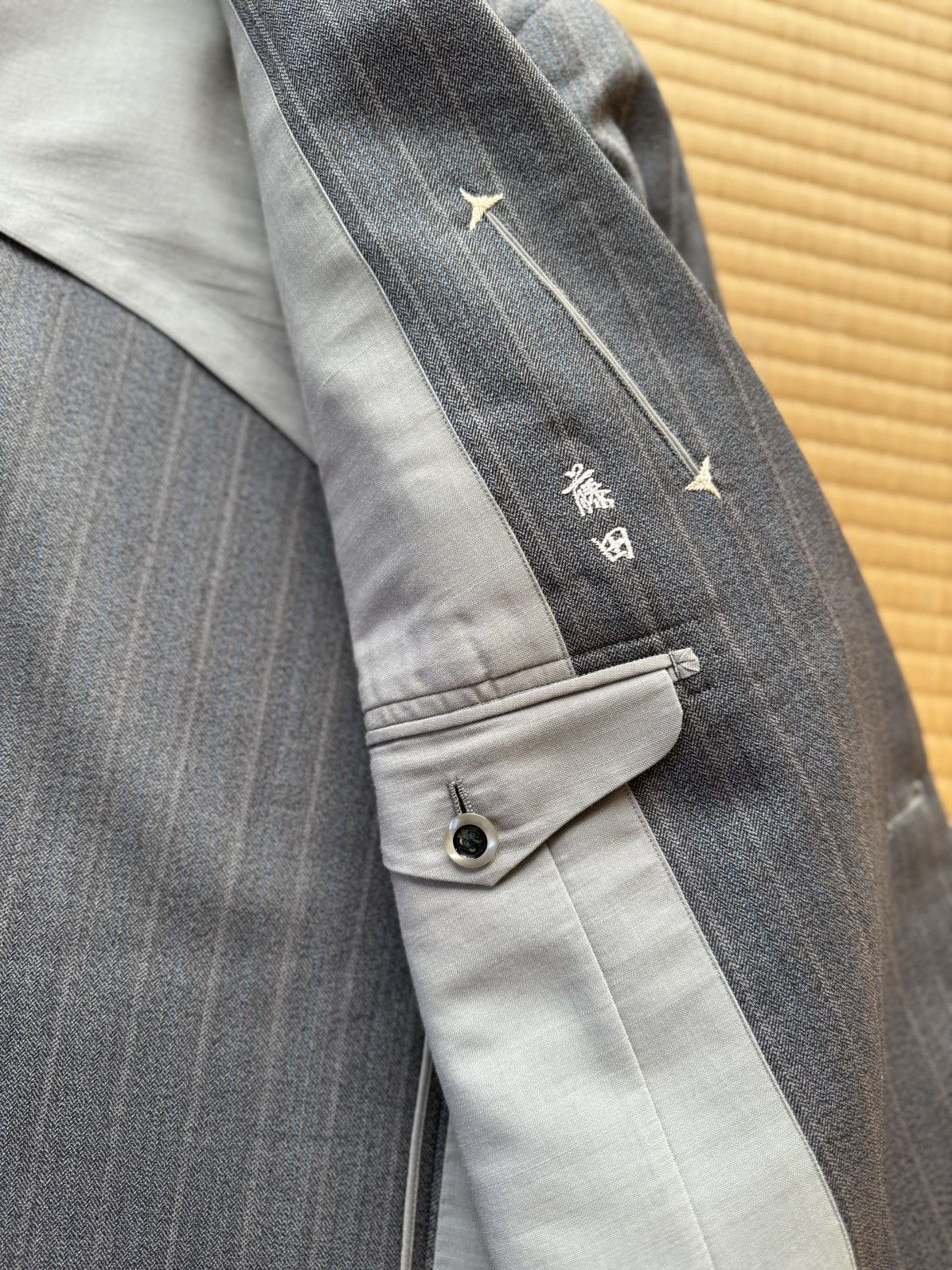 Other Mossy Blue New Wool Japanese Vintage Suit Set Size 40R - 10 Thumbnail
