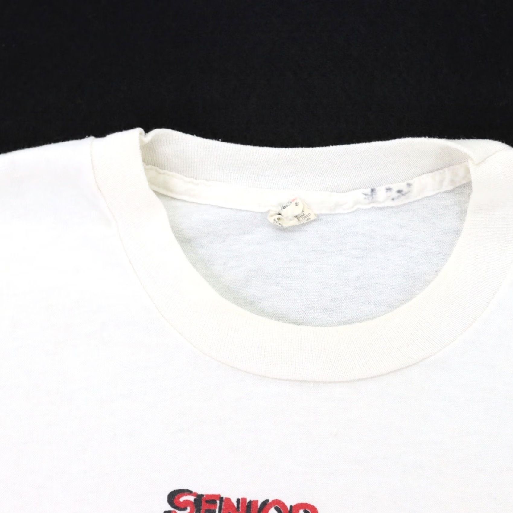 Vintage VINTAGE Star Trek Senior Voyage Tshirt 2XL White Single Stitch Mens Shirt 90s Stitch Theme Stars Size US XXL / EU 58 / 5 - 7 Thumbnail