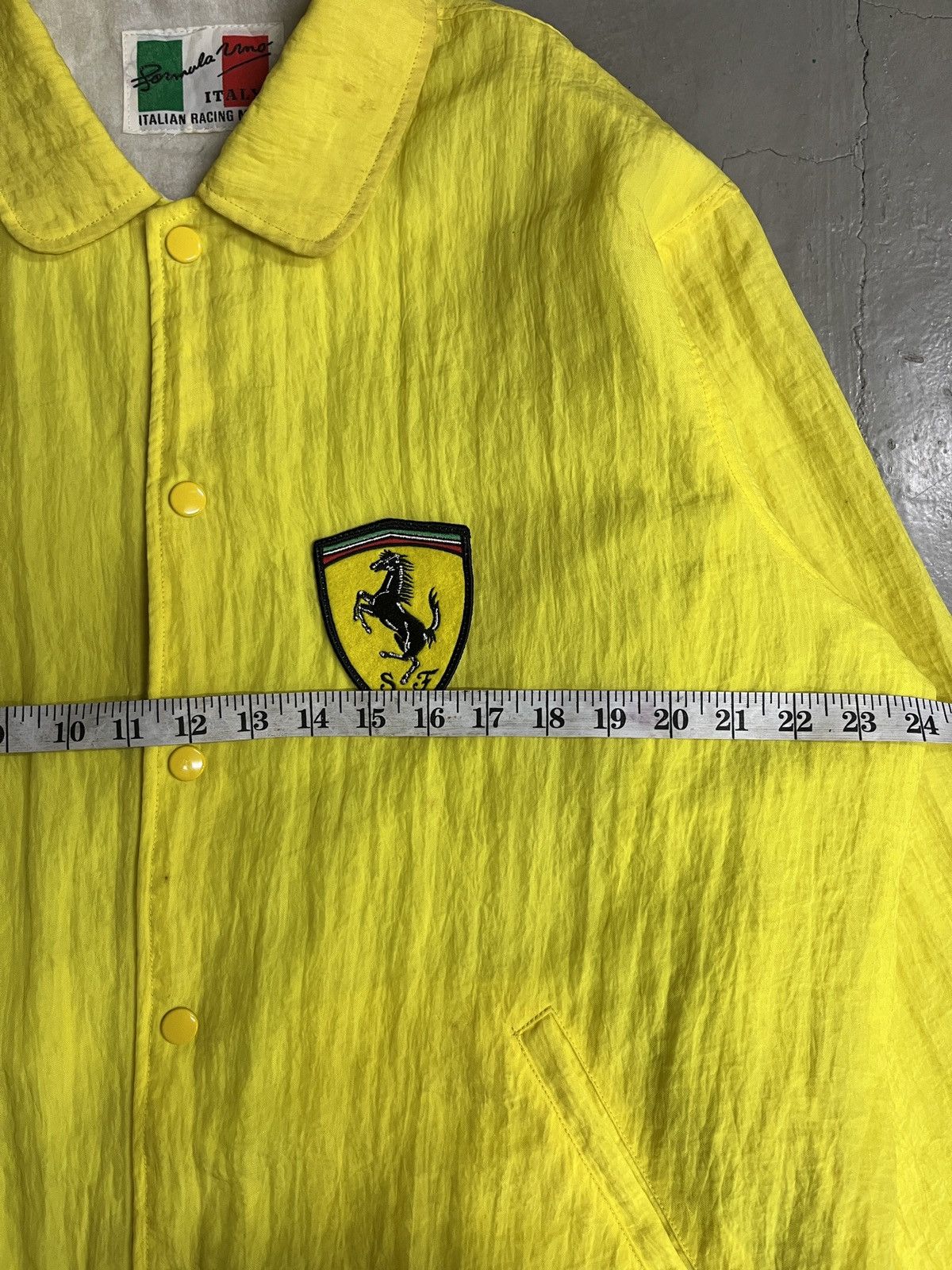 Ferrari Vintage 80s Ferrari Agip Formula One Jacket Size US L / EU 52-54 / 3 - 3 Thumbnail