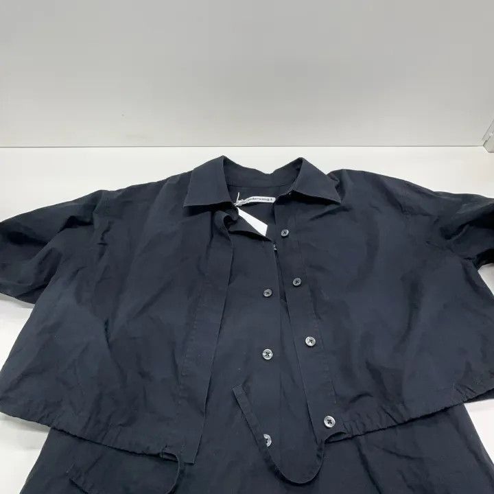 Alexander Wang Alexander Wang Minimalist Black Long Sleeve Dress - Size S / US 4 / IT 40 - 4 Thumbnail