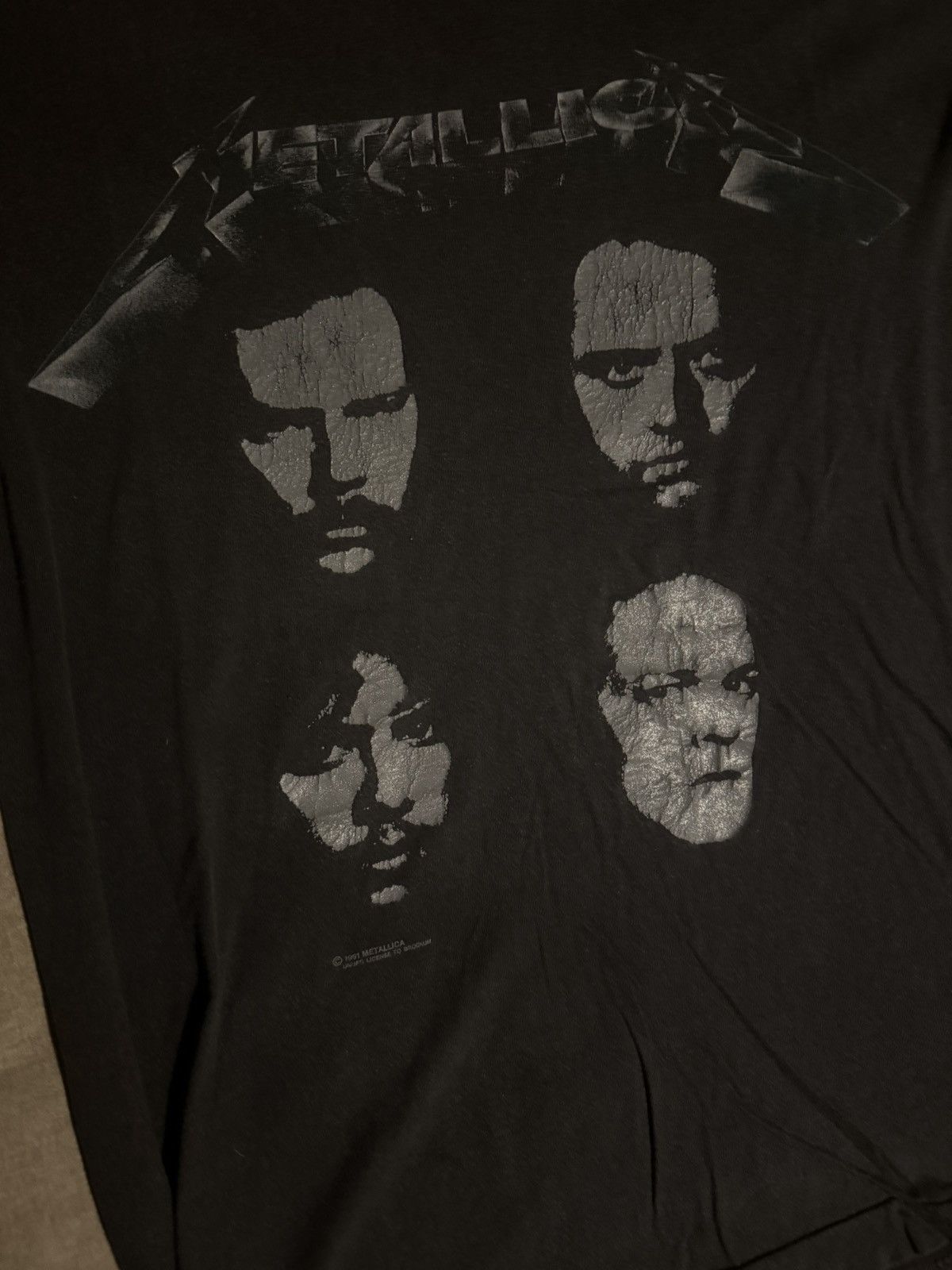 Metallica Metallica - Original “Black Album” EU Tour © 1991 Shirt Size US M / EU 48-50 / 2 - 4 Thumbnail