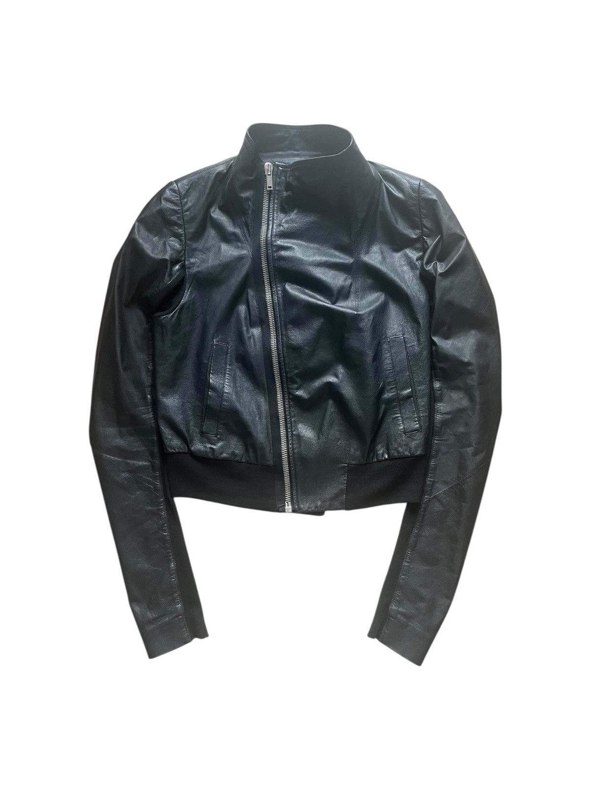 Rick Owens Rick owens SS17 leather kangaroo jacket black archive rare Size M / US 6-8 / IT 42-44 - 1 Thumbnail