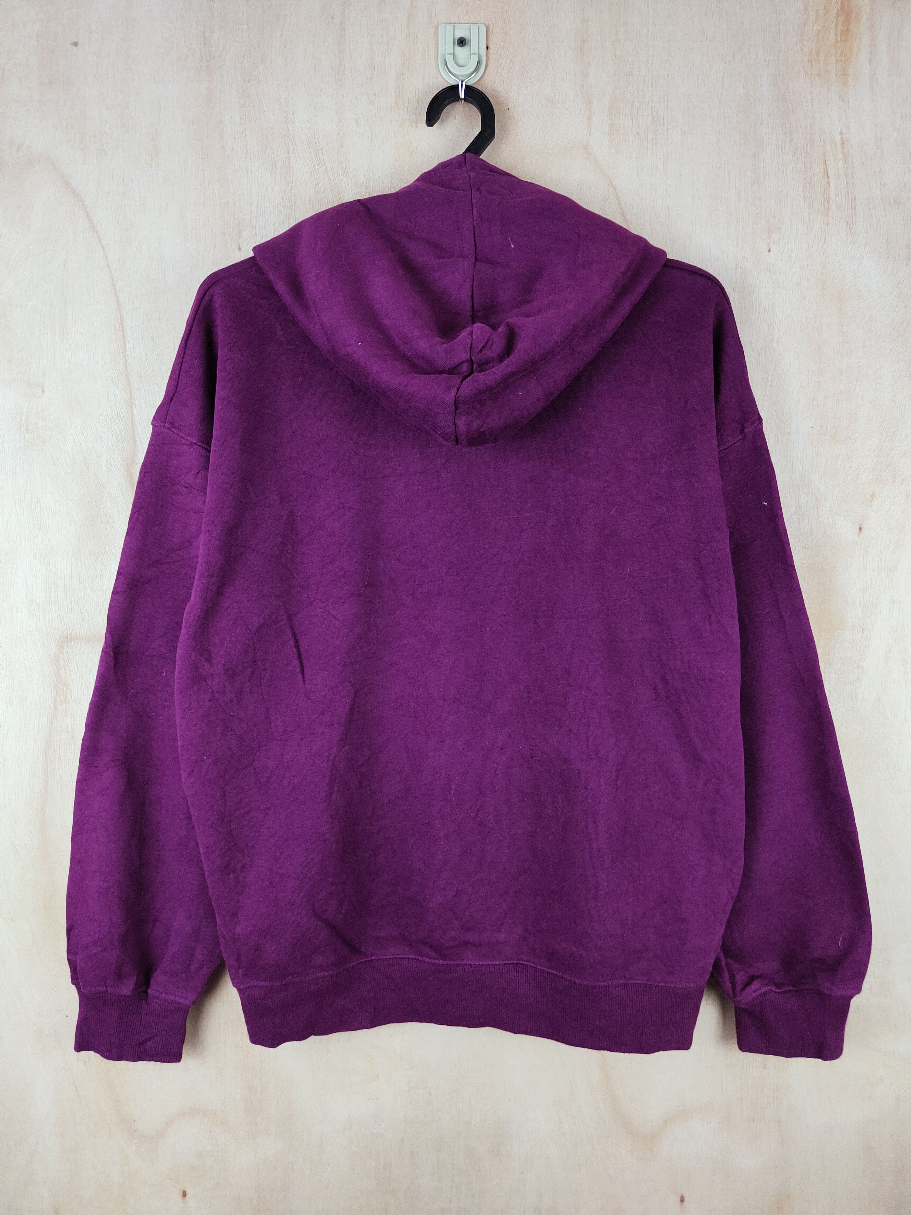 GU × Vintage Vintage 💥 Purple Hoodie Sweatshirts (Plain cool) Size XL / US 12-14 / IT 48-50 - 7 Thumbnail
