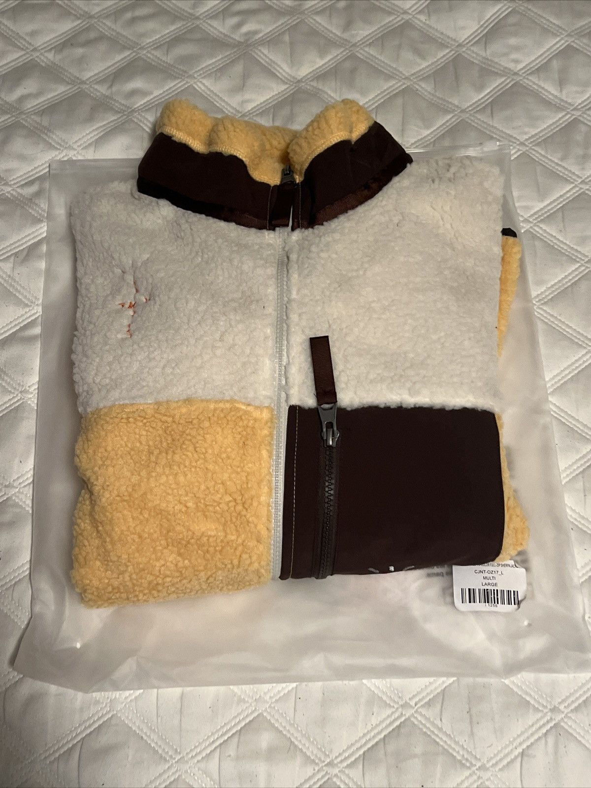 Travis Scott Cactus Jack Cactus Trails Sherpa Jacket Multi – Men’s Large Size US L / EU 52-54 / 3 - 3 Thumbnail