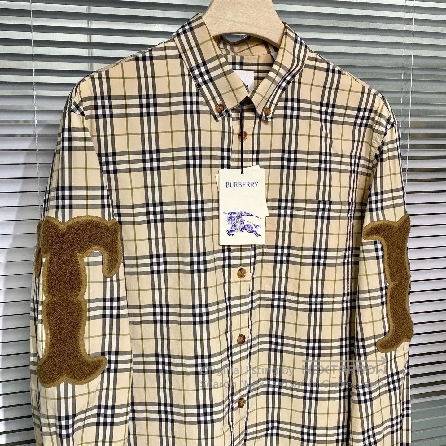 Burberry Burberry Long Sleeve Shirt with Logo. Size US L / EU 52-54 / 3 - 3 Thumbnail