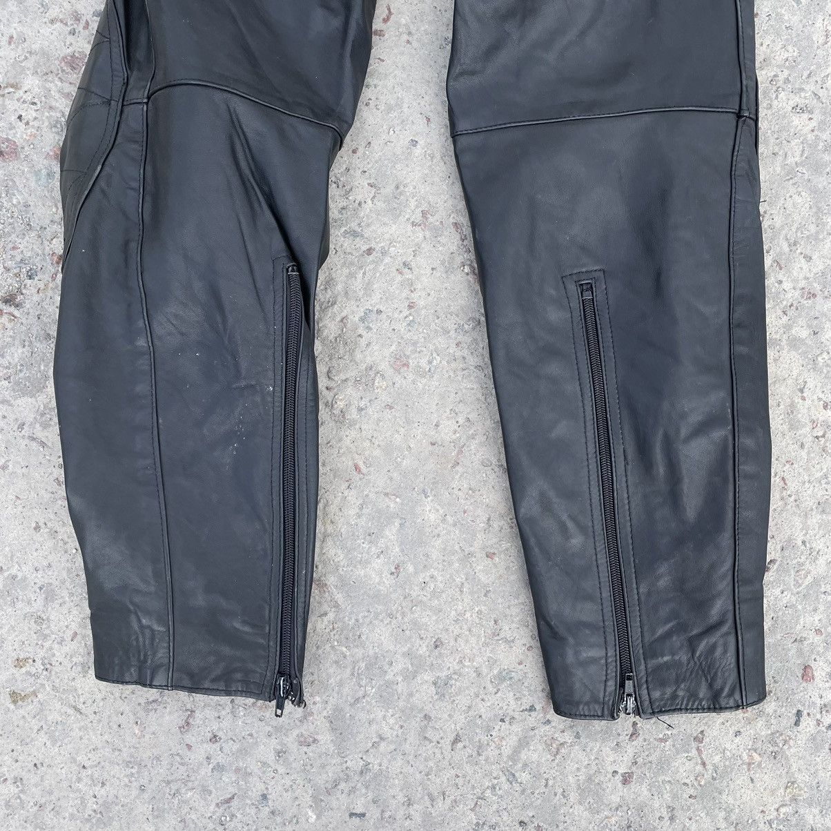 Vintage Vintage Moto Leather Pants 34 Size 90s Y2K USA Style Size US 34 / EU 50 - 8 Thumbnail