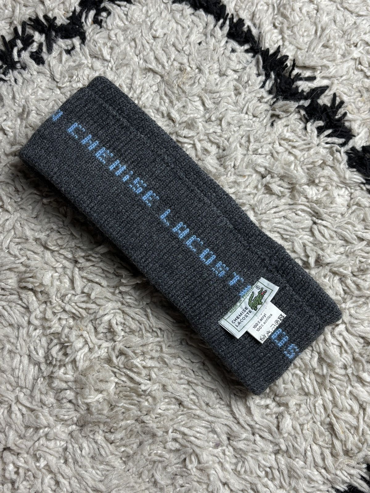 Lacoste Lacoste Vintage Headband Size ONE SIZE - 5 Thumbnail