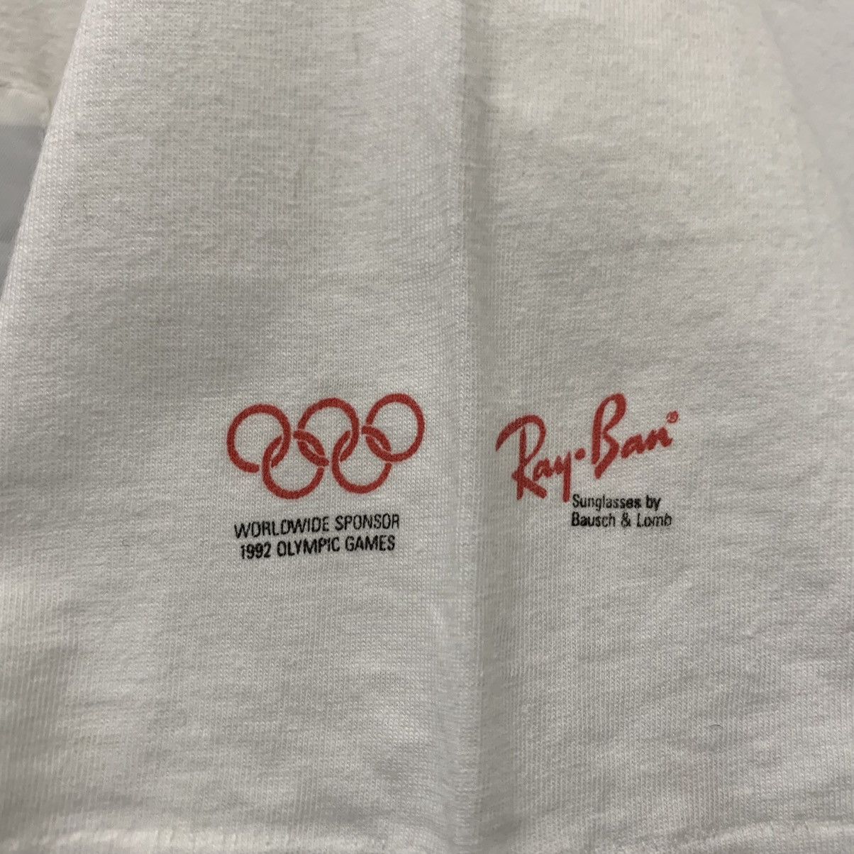 Bausch & Lomb × RayBan 1992 Winter Olympics Albertville by Rayban T-Shirt Size US L / EU 52-54 / 3 - 4 Thumbnail
