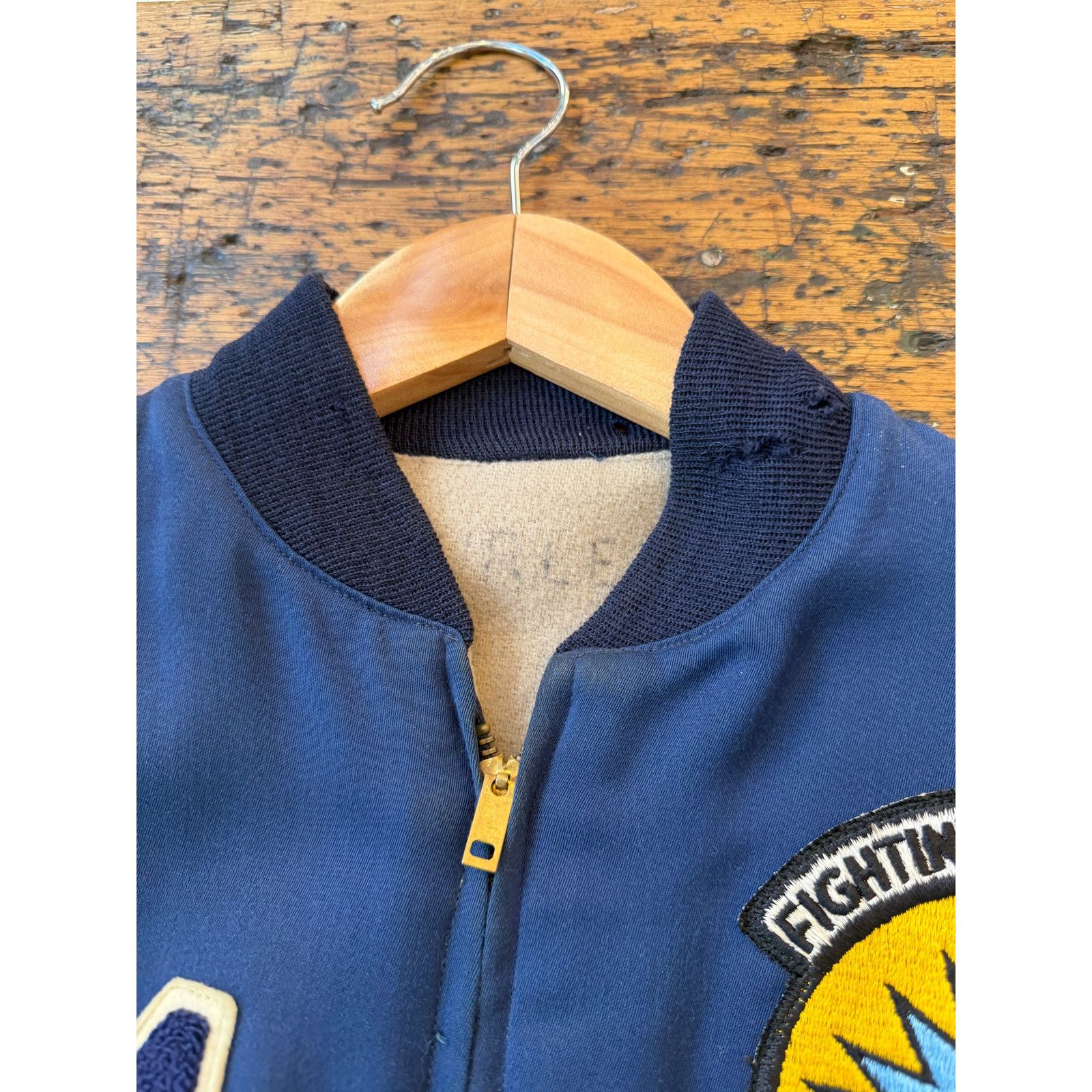 Vintage Authentic US Airforce Fighting 4th 60's Reversible Jacket Size US S / EU 44-46 / 1 - 6 Thumbnail