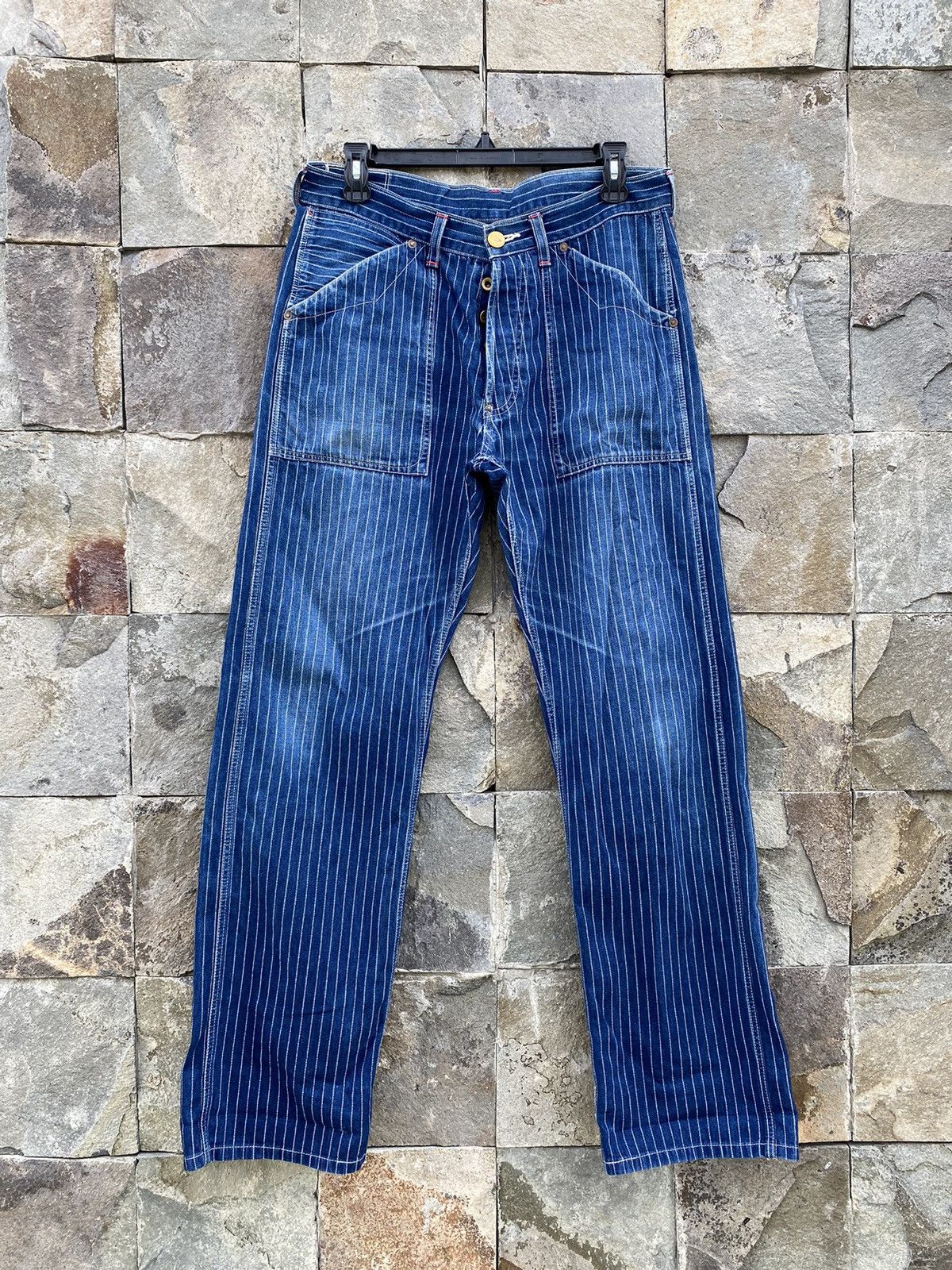 Orslow Pherrow Wabash Work Pants Indigo Size US 32 / EU 48 - 1 Thumbnail