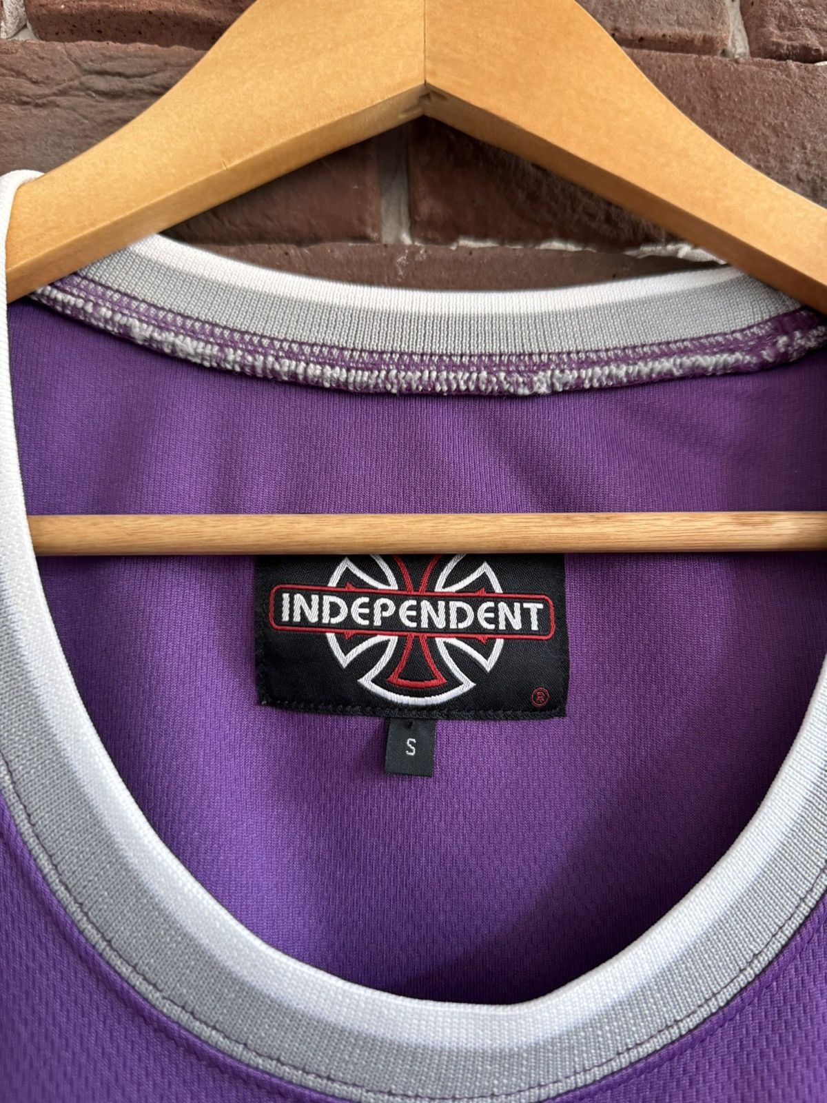 Independent Truck Co. Vintage Y2k Independent Skate Jersey Classic Logo Streetwear Size US S / EU 44-46 / 1 - 4 Thumbnail