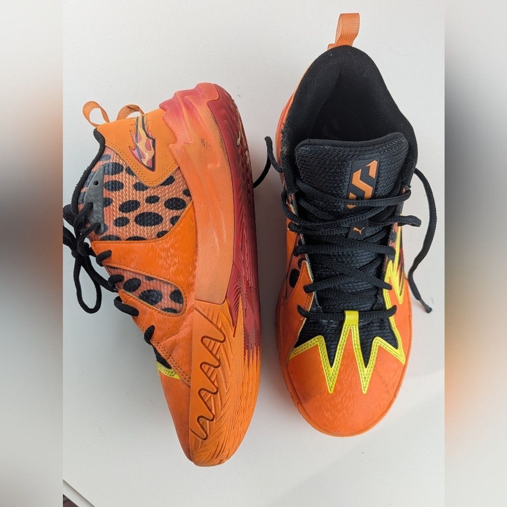 Puma Puma Flaming Hot Cheetos Basketball Shoes Size US 9 / EU 42 - 10 Thumbnail