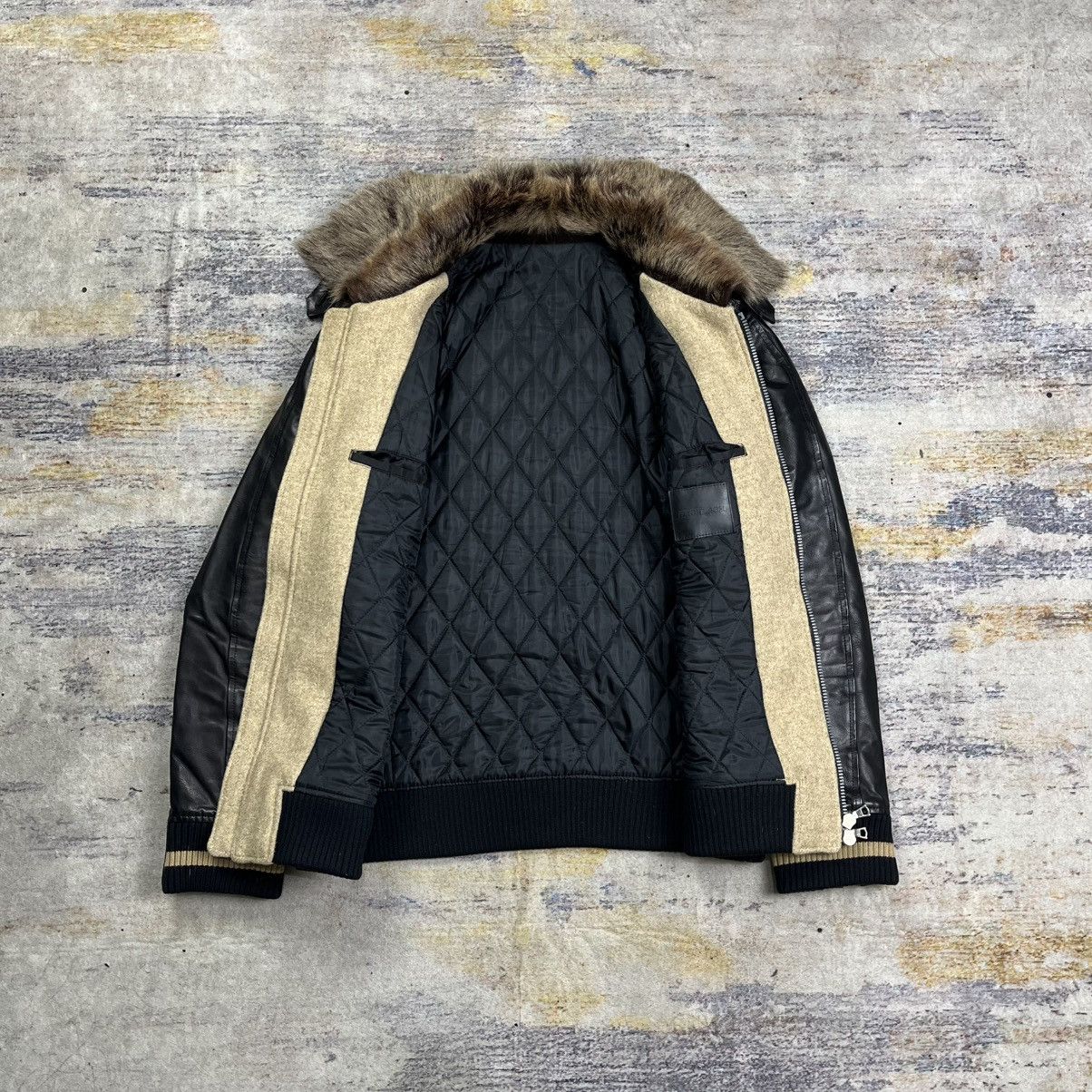 Isamu Katayama Backlash Isamu Katayama Backlash fur collar wool leather jacket Size US L / EU 52-54 / 3 - 10 Thumbnail