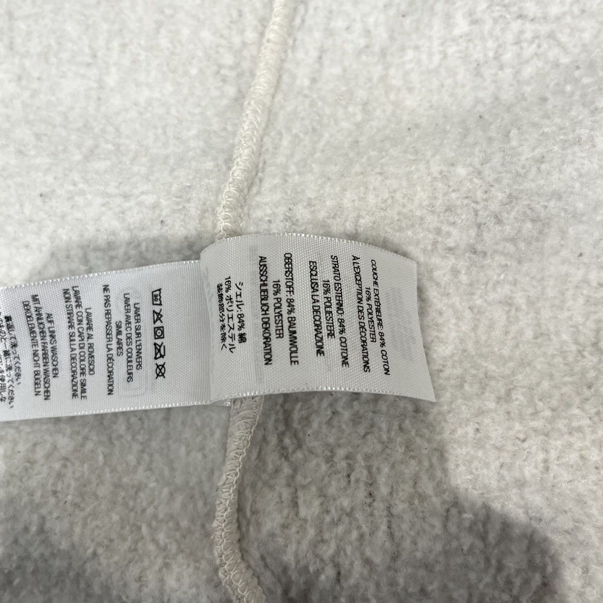 Supreme Supreme Crackle Zip Up Hooded Sweatshirt Natural Size US S / EU 44-46 / 1 - 8 Thumbnail