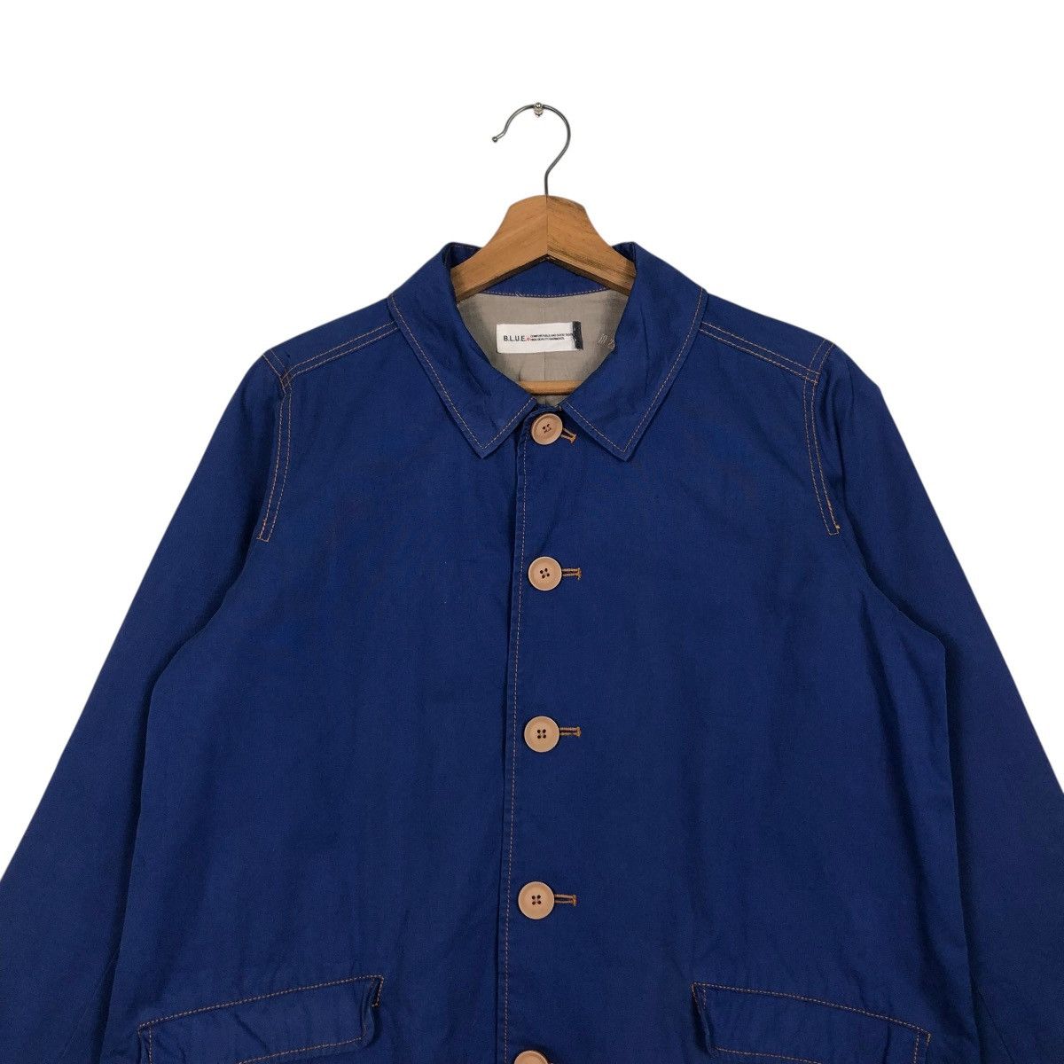 Blue Blue Japan 🔥VINTAGE CHORE WORK JACKET BLUE JAPAN Size US M / EU 48-50 / 2 - 5 Thumbnail