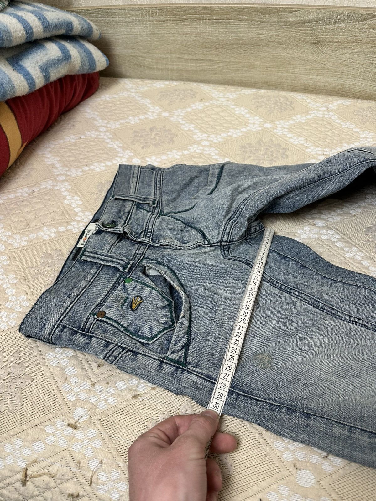 Energie 🔥 Vintage Energie Japan Jeans Mudwash Distressed Denim 30x30 Size US 30 / EU 46 - 9 Thumbnail