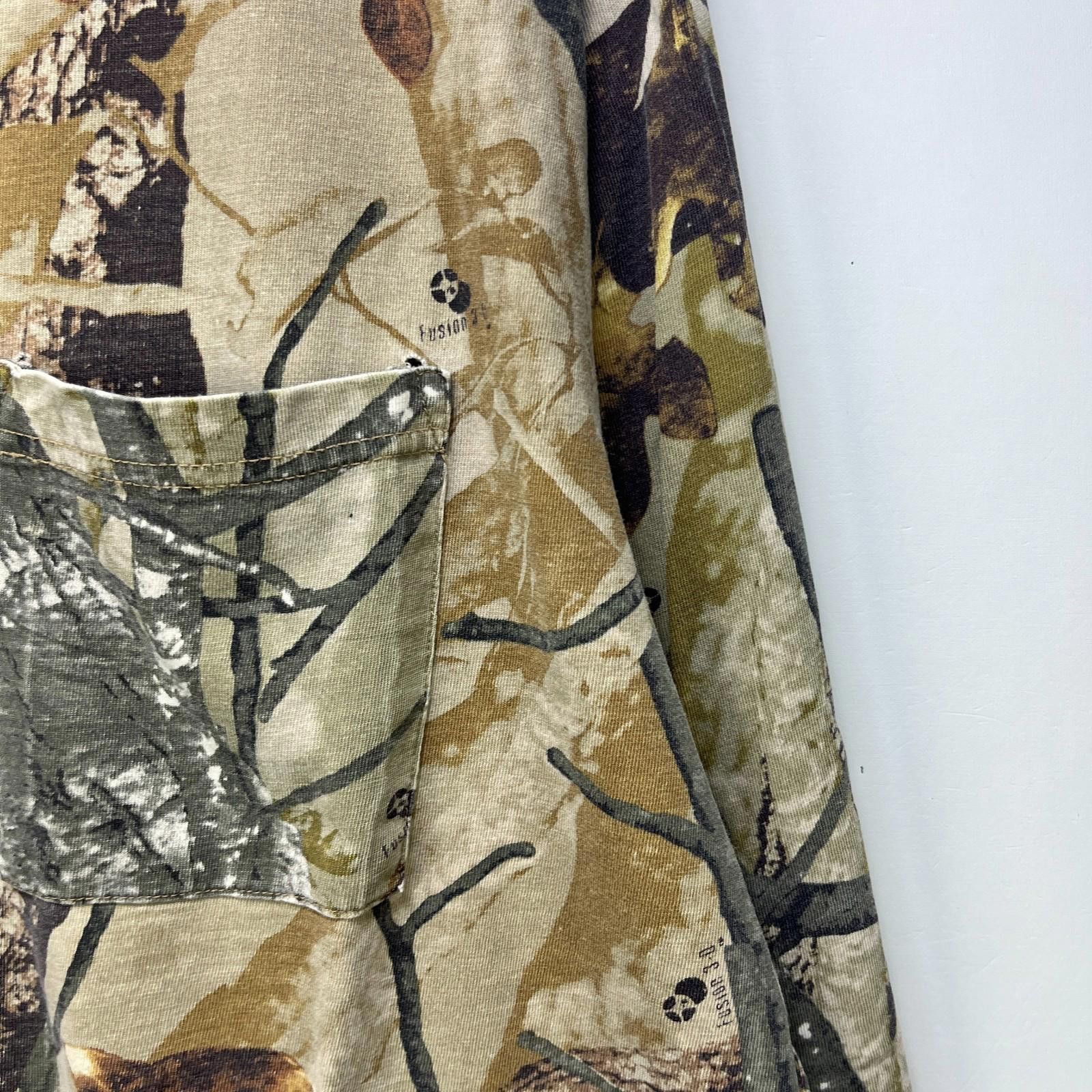Vintage Vintage Y2K Real Street Camo Long Sleeve T Shirt 2XL Size US XXL / EU 58 / 5 - 4 Thumbnail