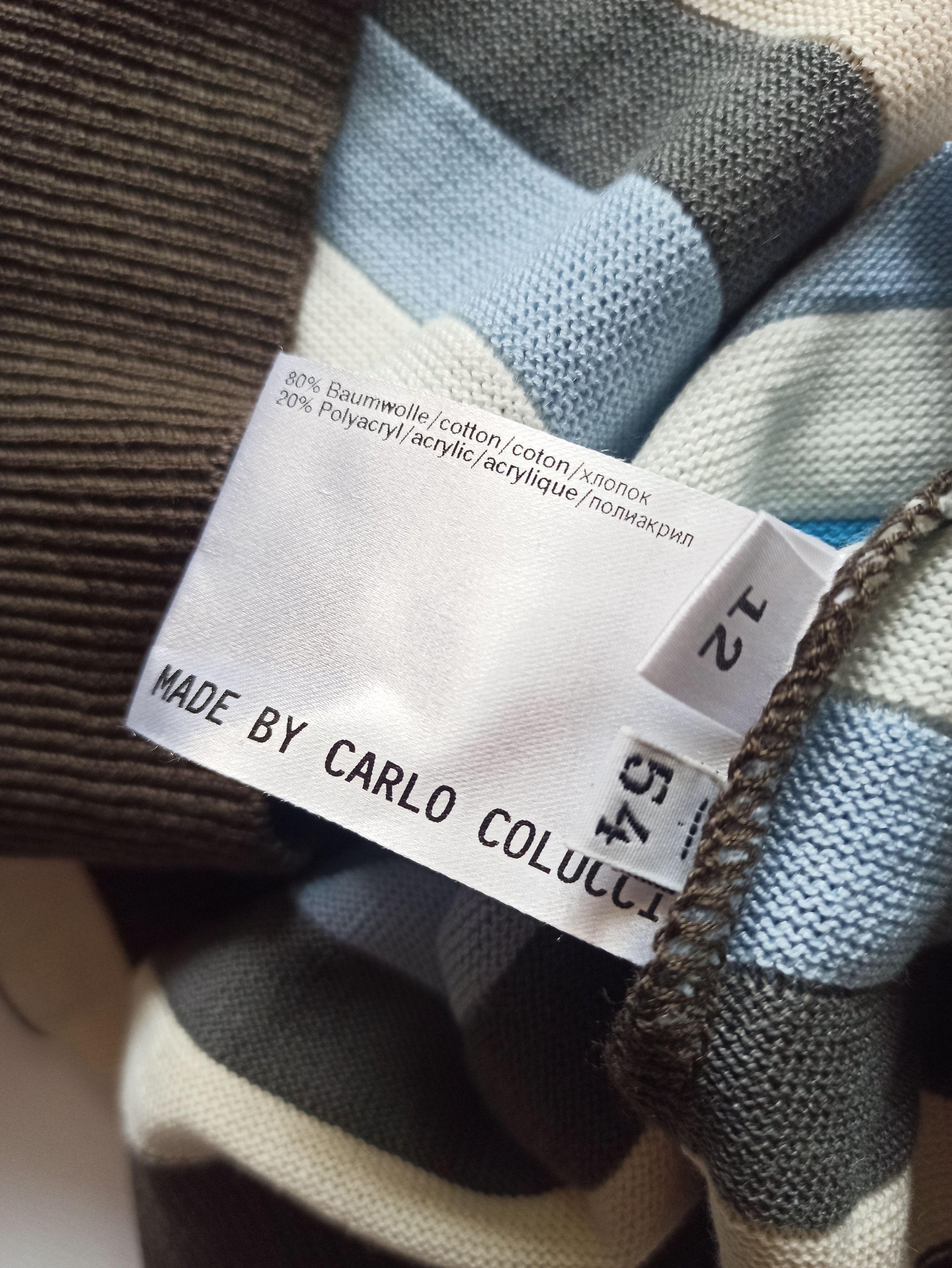 Carlo Colucci Carlo Colucci sweater, size L Size US L / EU 52-54 / 3 - 5 Thumbnail