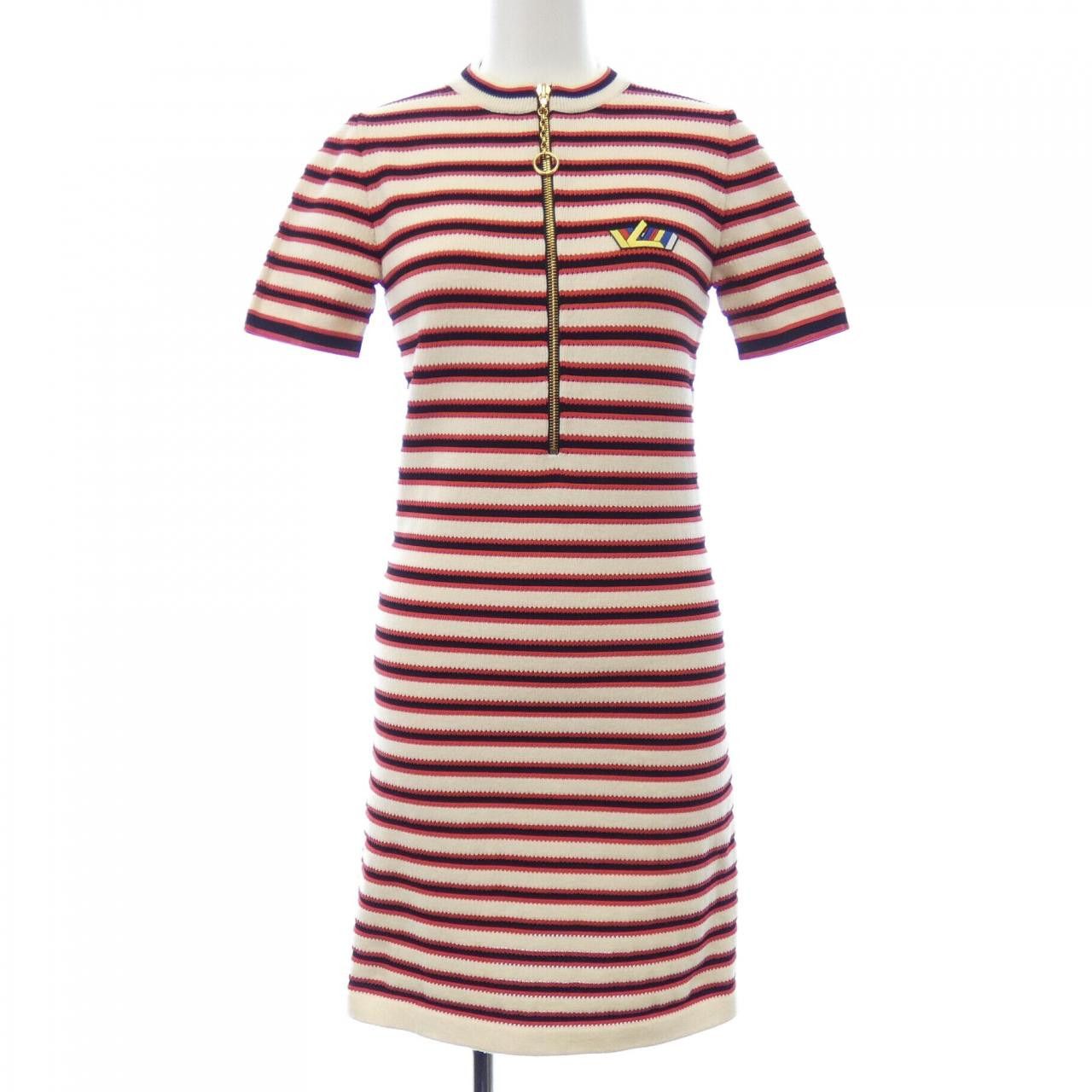 Louis Vuitton Louis Vuitton Dress Cotton Dresses FKKD06ZUW DUTY FREE for USA