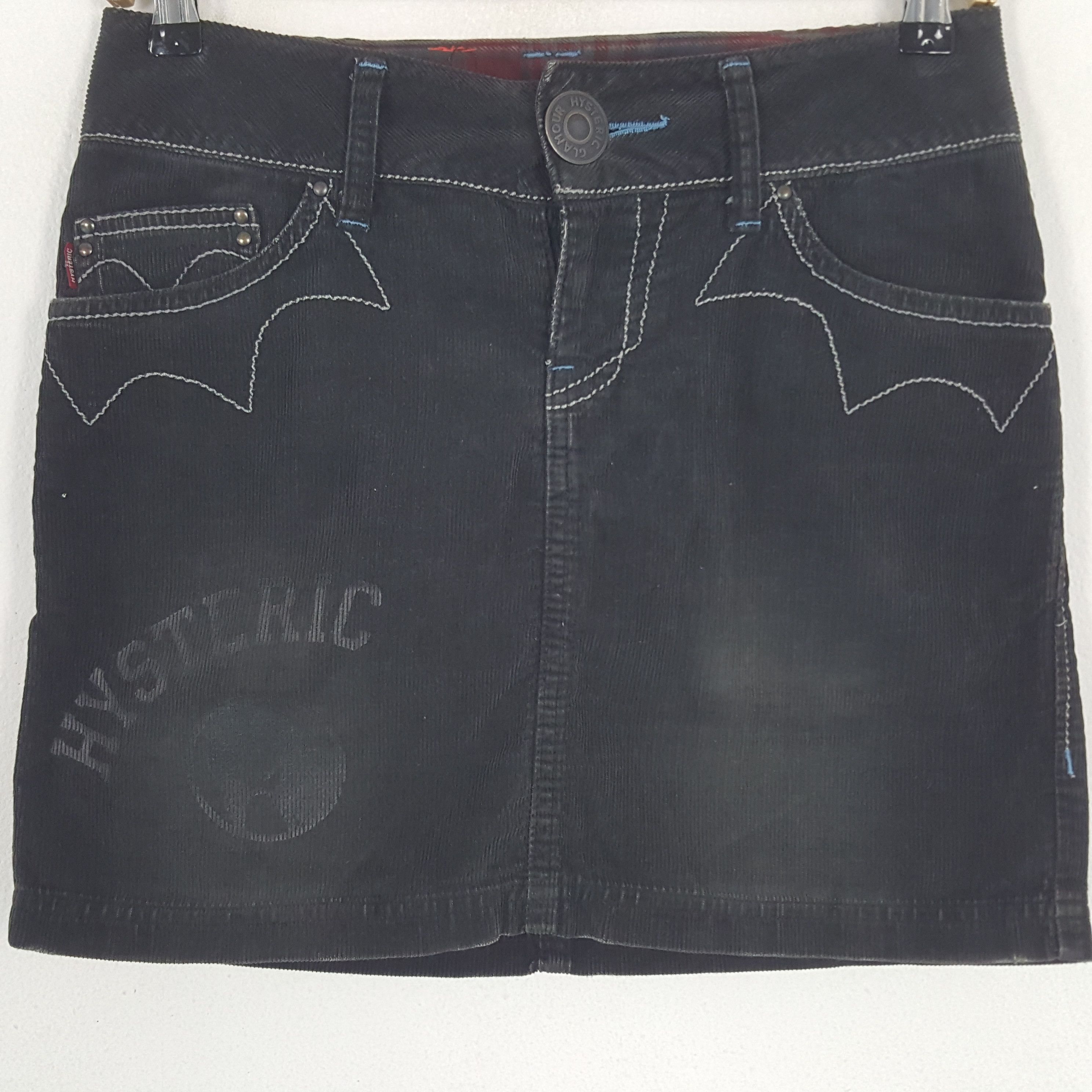 Hysteric Glamour × Japanese Brand × Vintage Vintage Hysteric Glamour Japanese Brand Custom Art Skirts Size 28" / US 6 / IT 42 - 4 Thumbnail