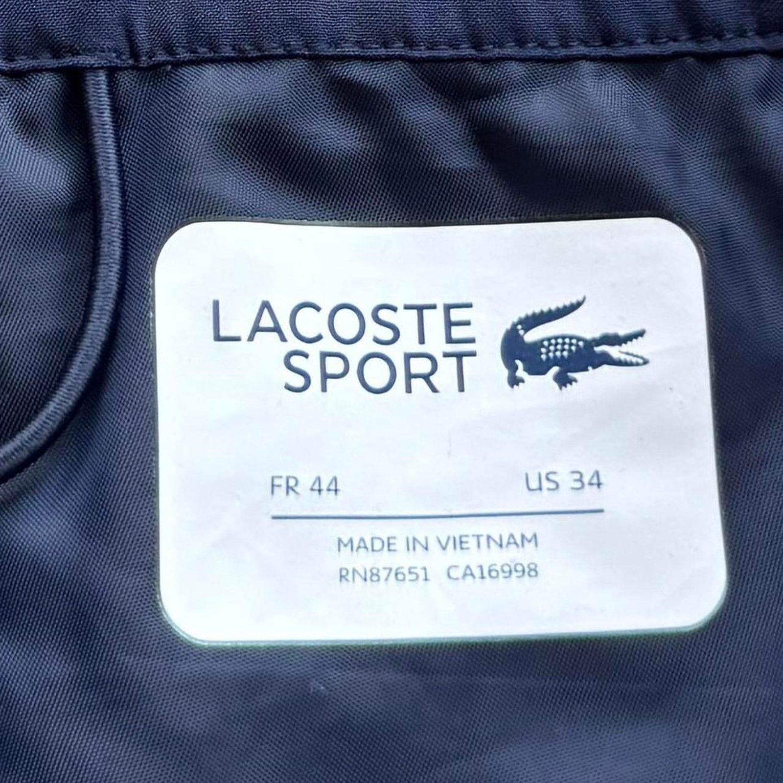 Japanese Brand × Lacoste × Vintage Vintage Y2K Lacoste Essential Lightweight Tech Utility Pants Size US 34 / EU 50 - 4 Thumbnail
