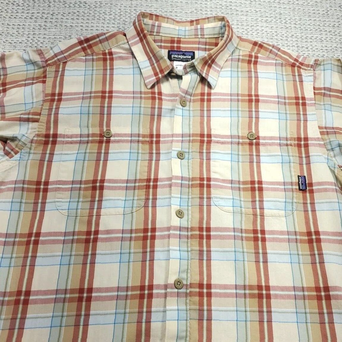 Patagonia Patagonia Shirt Mens M Button-Up Organic Cotton Plaid Long Sleeve Outdoor Western Camping Hiking Size US L / EU 52-54 / 3 - 4 Thumbnail