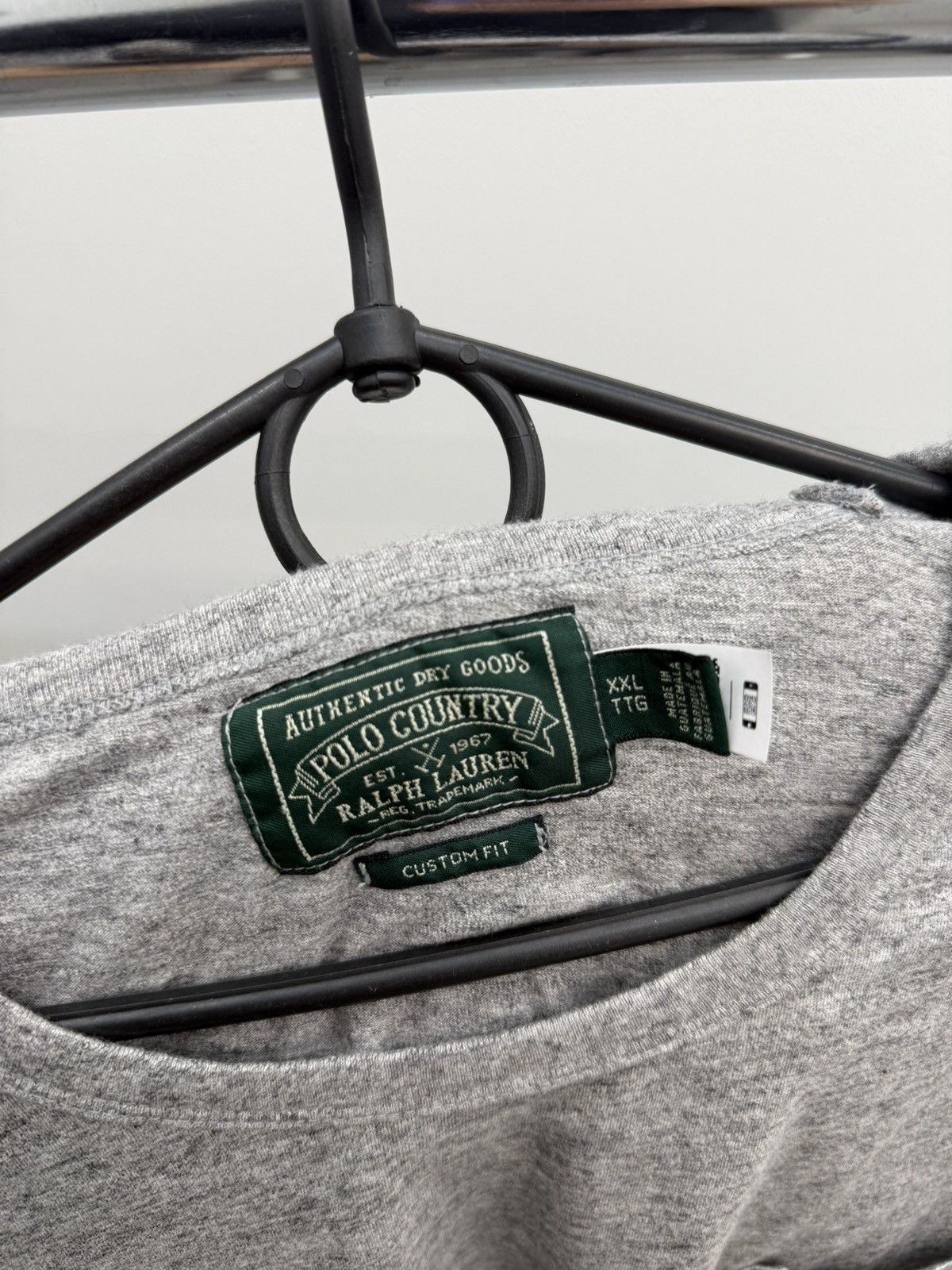 Ralph Lauren Ralph Lauren Country Logo Pocket Long Sleeve Tee T-shirt Size US XXL / EU 58 / 5 - 4 Thumbnail