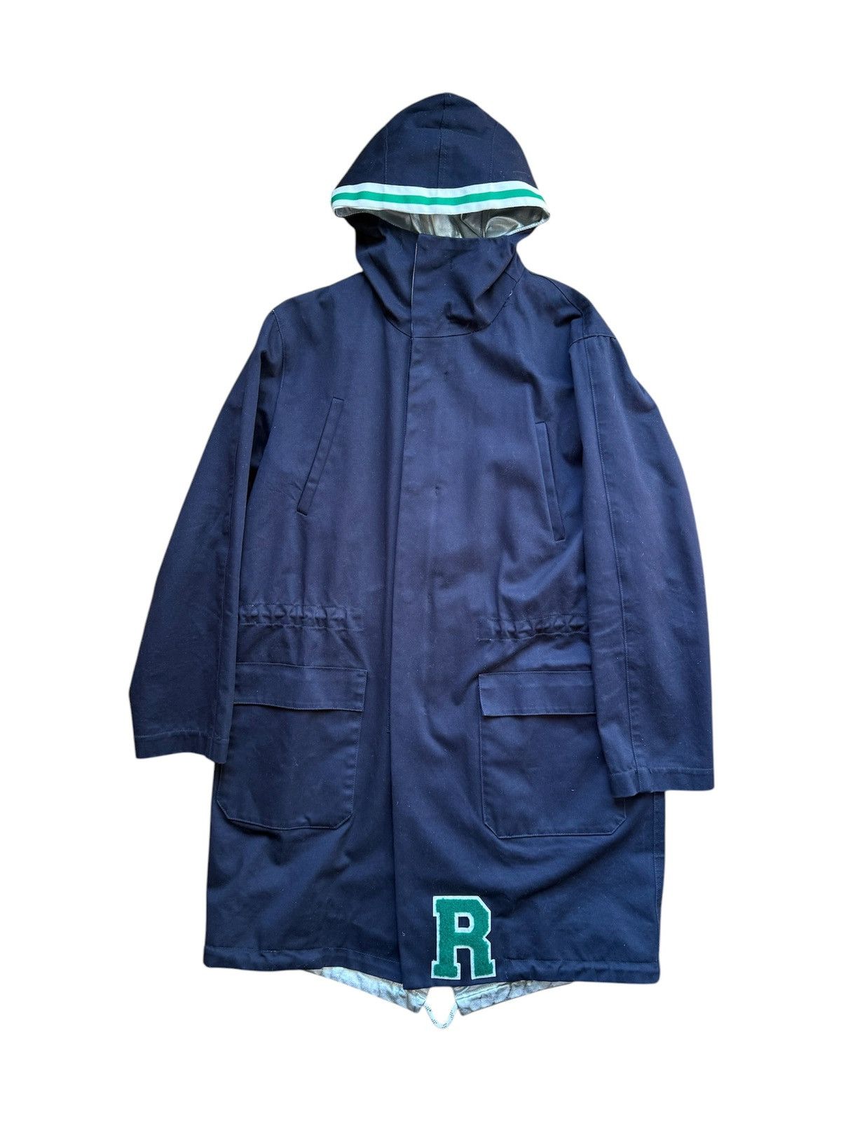 Raf Simons F/W16 Astronaut Silver Reversible Peacoat Jacket Size US M / EU 48-50 / 2 - 1 Thumbnail