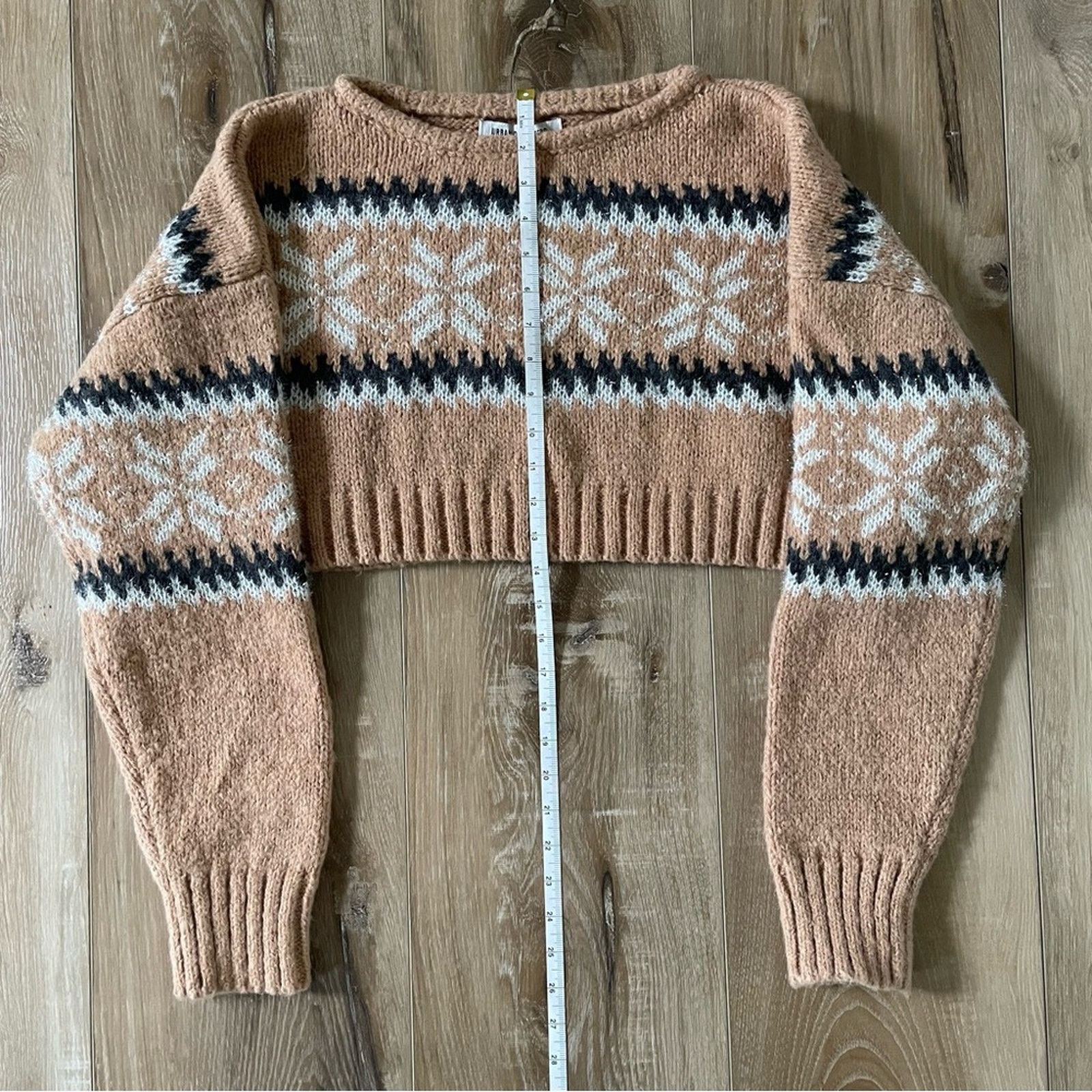 Urban Outfitters Urban Outfitters Cropped Fair Isle Sweater M Size M / US 6-8 / IT 42-44 - 8 Thumbnail