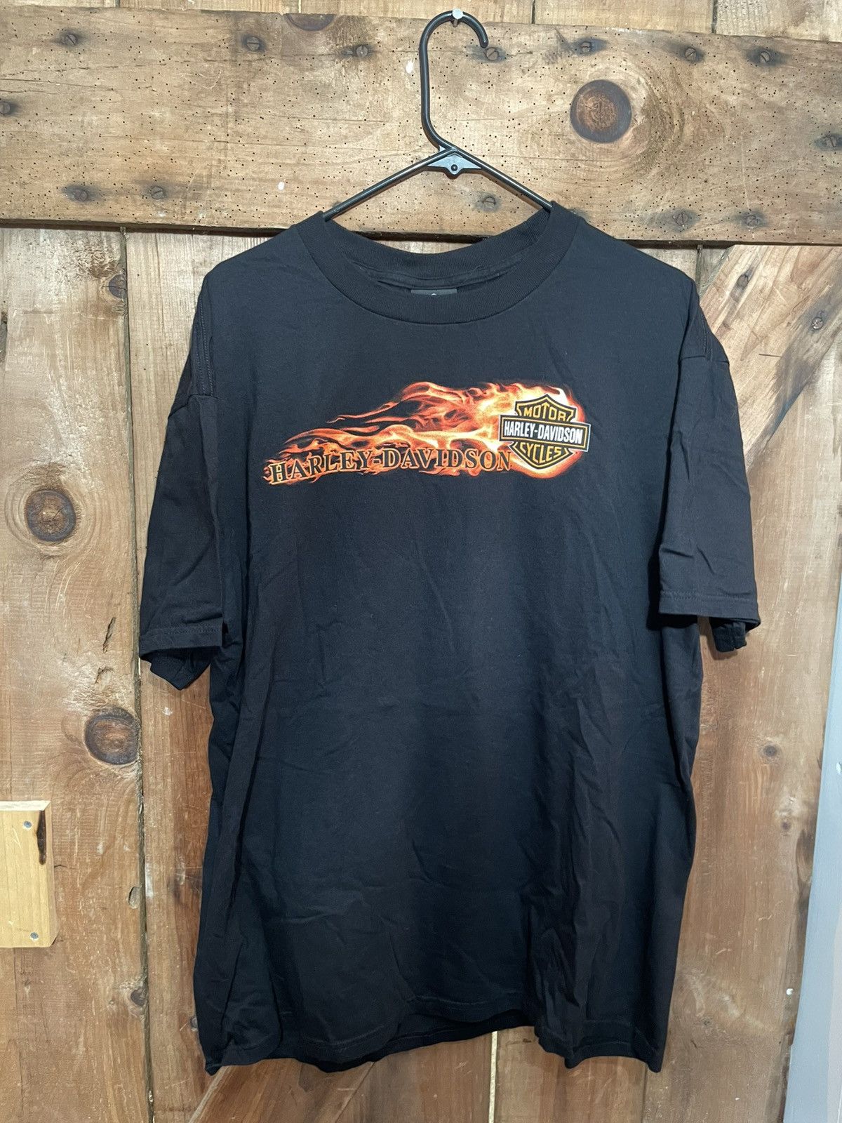 Harley Davidson Harley Davidson Flame Logo tee Size US XL / EU 56 / 4 - 1 Thumbnail