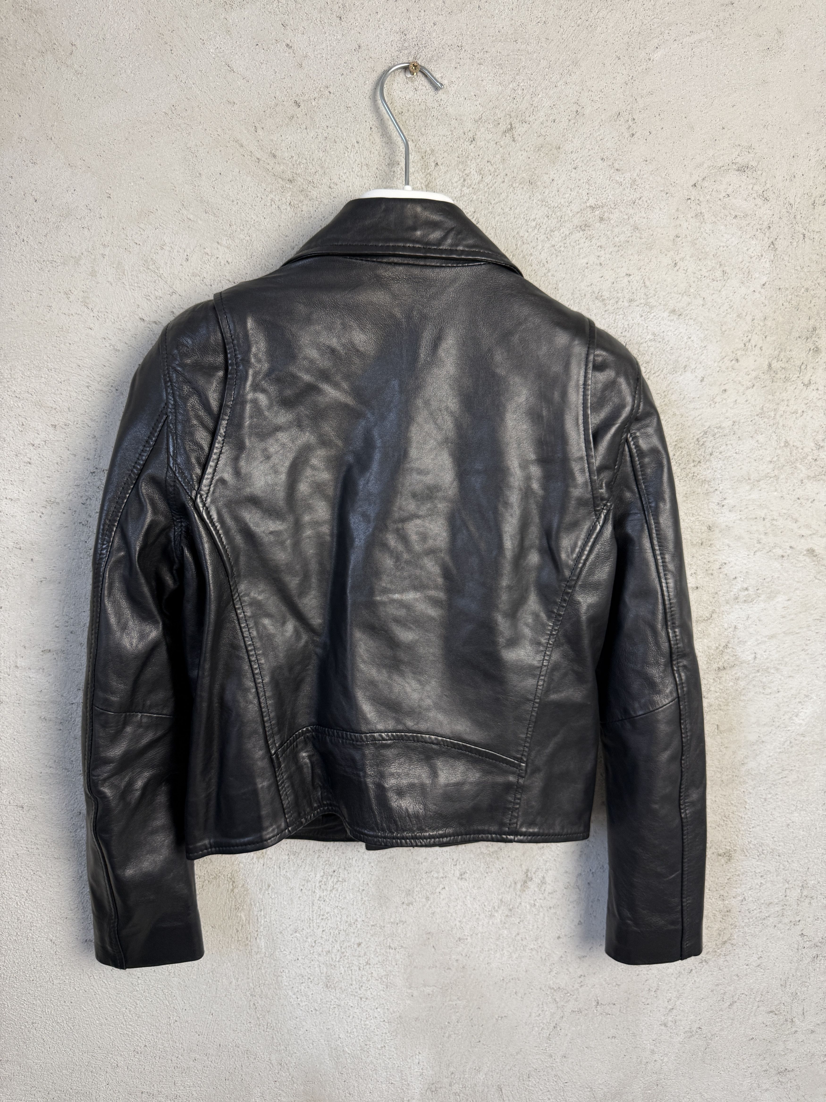 Ganni Ganni Alibaba Leather jacket biker casual vintage Size S / US 4 / IT 40 - 6 Thumbnail