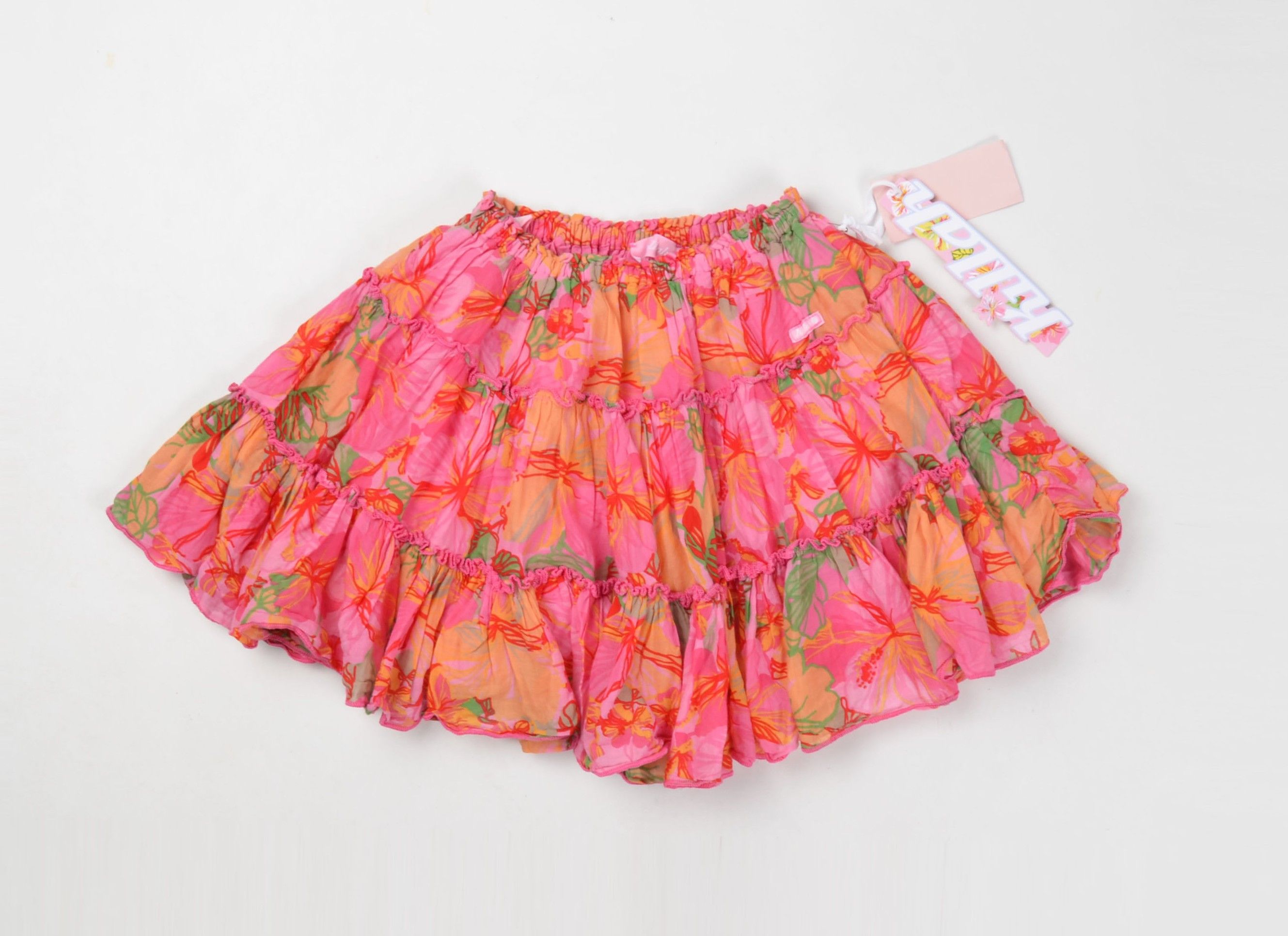 Miss Sixty Killah by Miss Sixty Floral Y2K Babydoll Cottage Skirt Size 22" - 3 Thumbnail