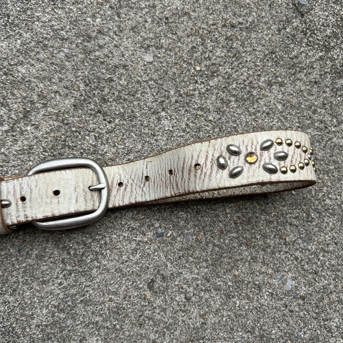 Vintage Vintage studded leather belt (Kapital Style) Size ONE SIZE - 7 Thumbnail