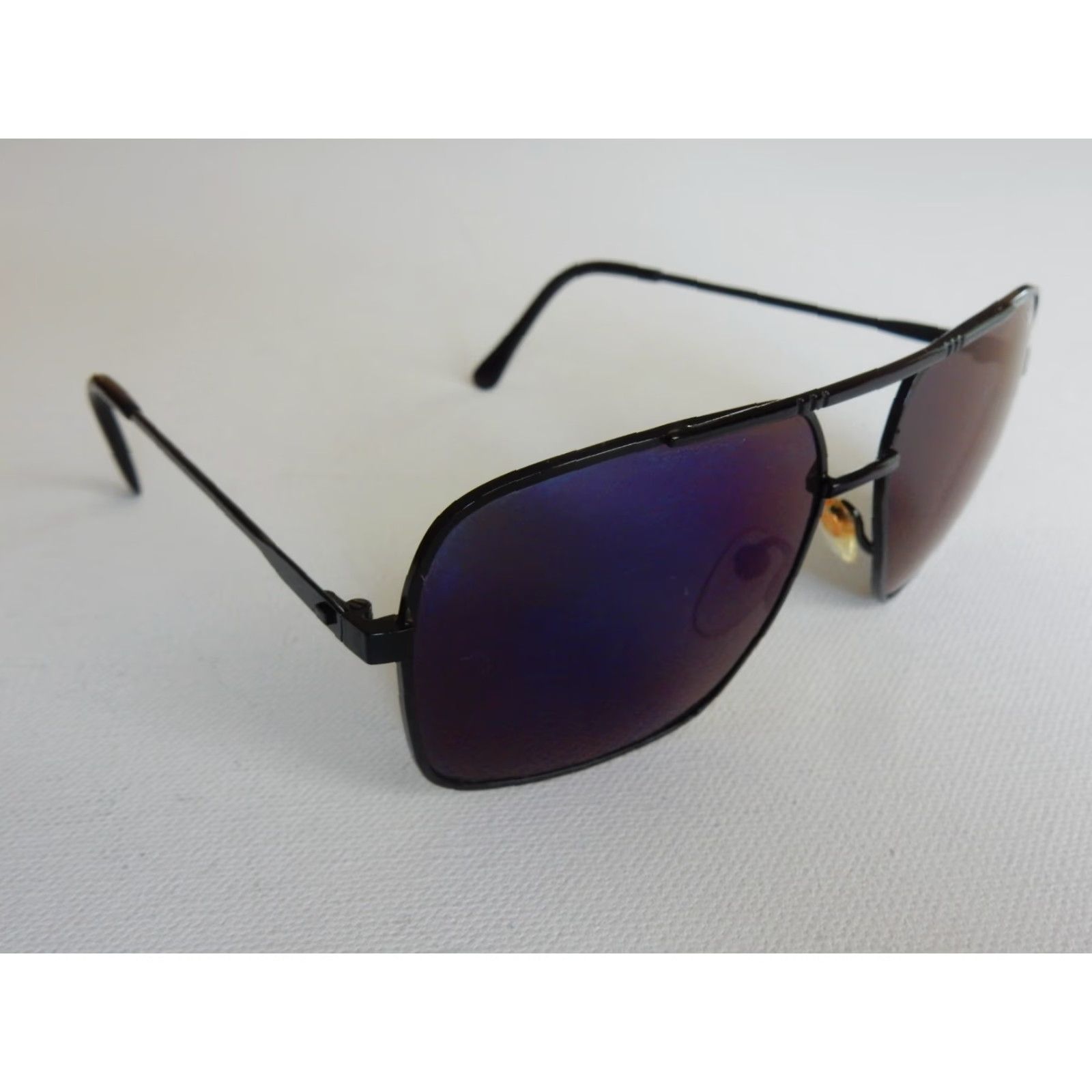 Jantzen VINTAGE Jantzen Aviator Sunglasses Men's Black 1980s Classic Retro Size ONE SIZE - 2 Thumbnail
