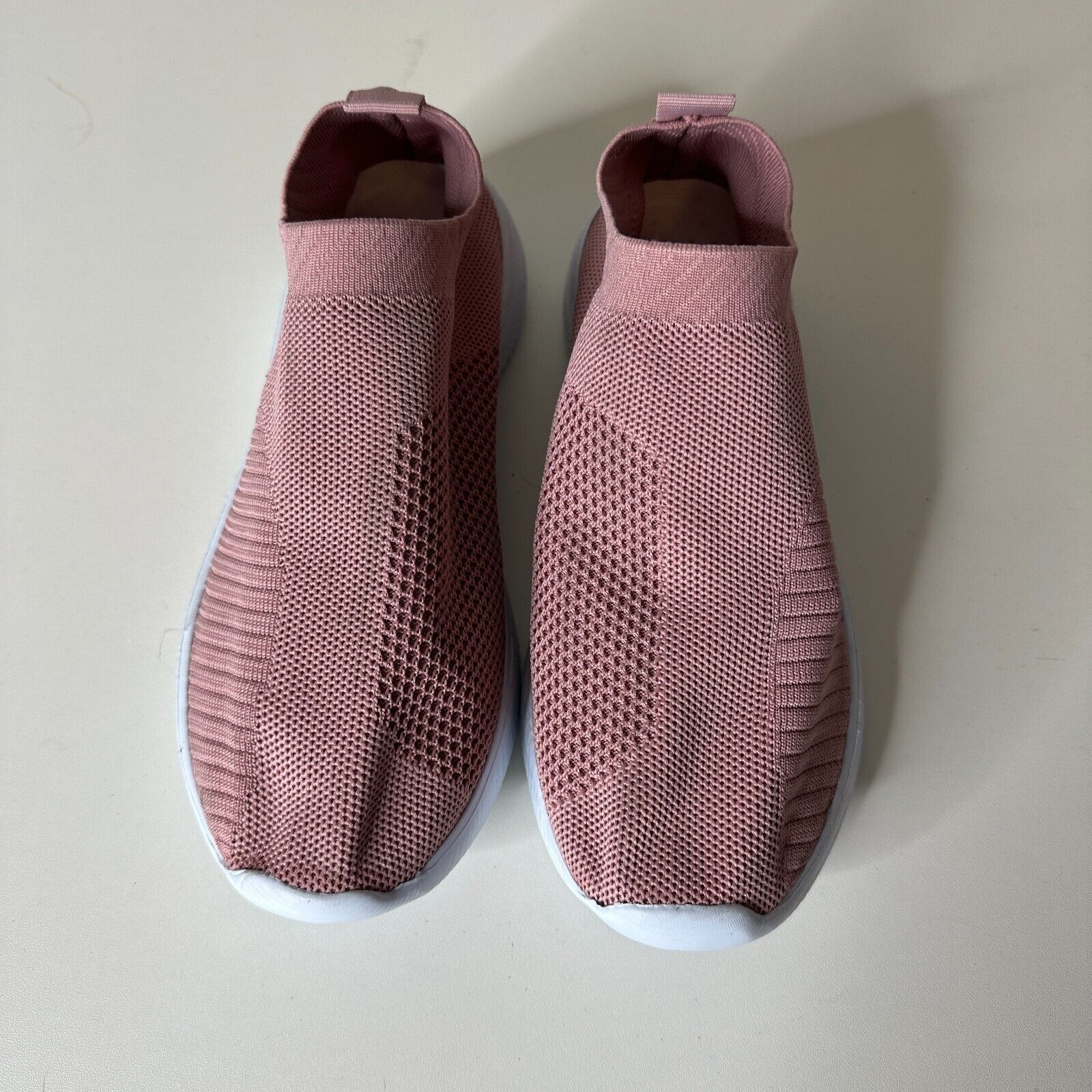 Other Blush Mauve Canvas Weave Square Toe Slip-On Sneakers 7 Size US 7 / IT 37 - 8 Thumbnail