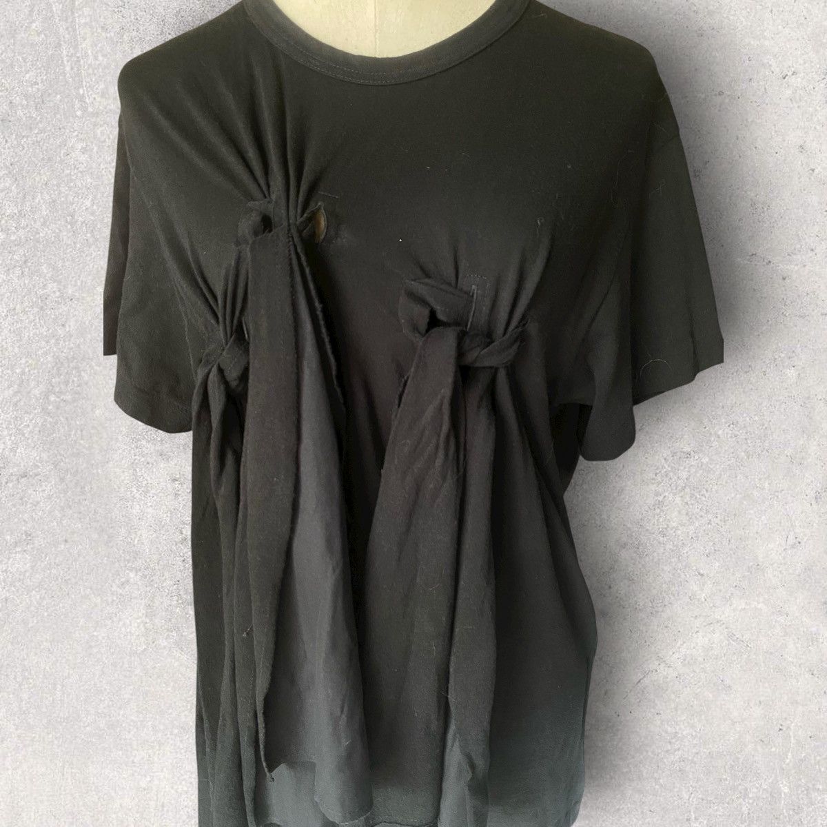 Comme des Garcons Tao CDG Knots Blouse Size M / US 6-8 / IT 42-44 - 1 Thumbnail