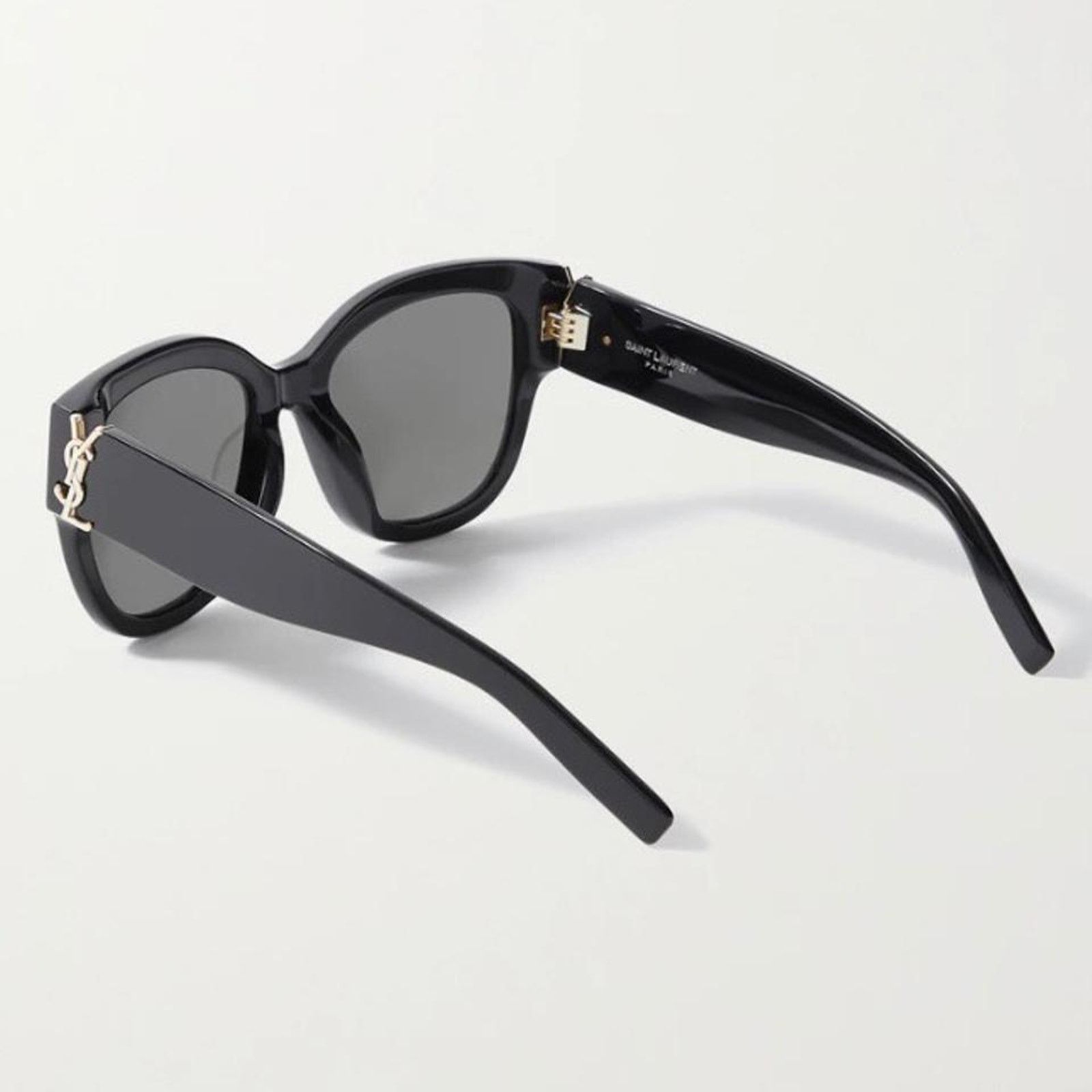 Saint Laurent Paris YSL monogram logo square framed sunglasses Size ONE SIZE - 3 Thumbnail