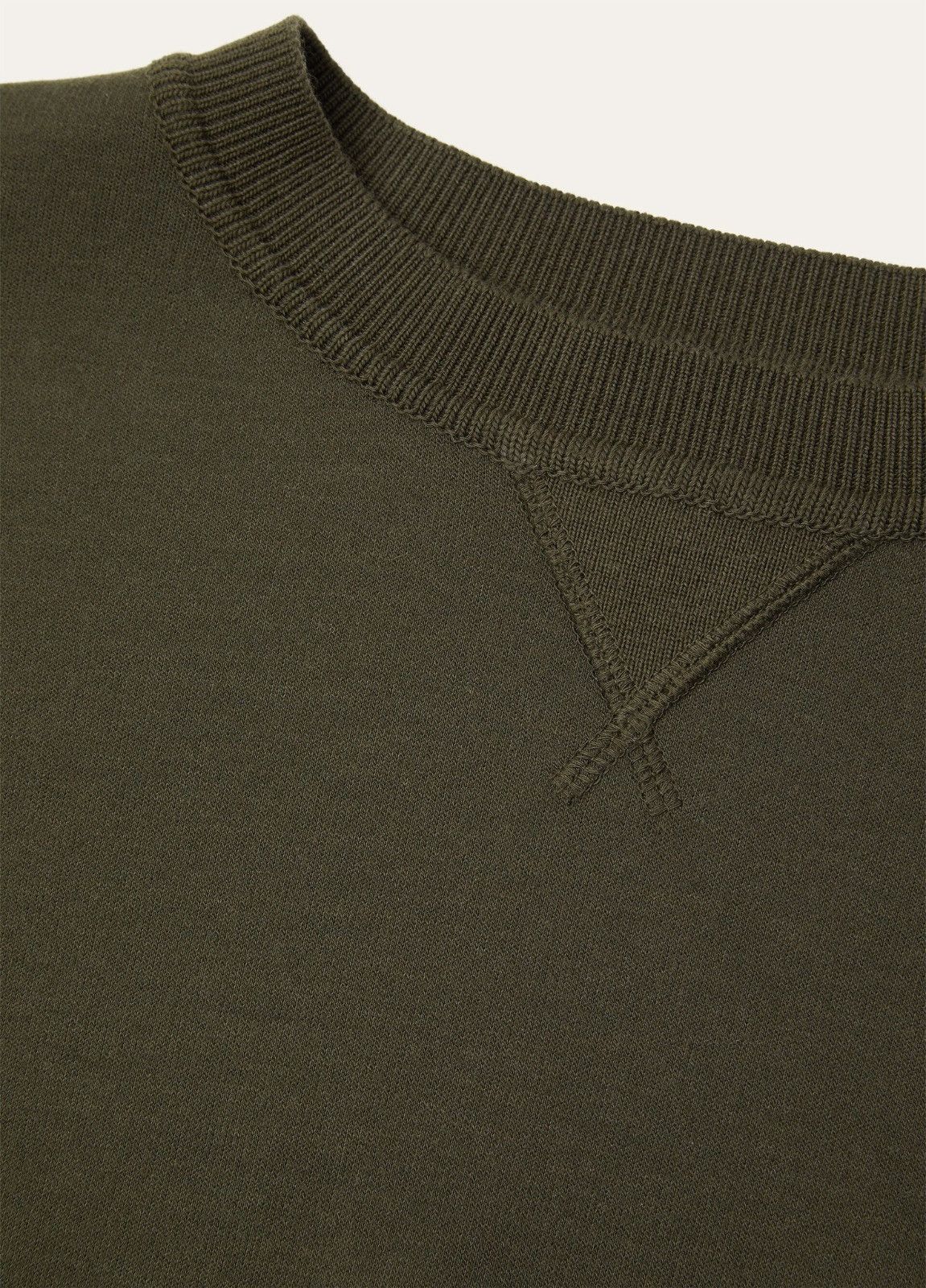 Loro Piana o1srvl11e0526 FAP2181 Viera Sweatshirt in Green Size XS / US 0-2 / IT 36-38 - 3 Thumbnail