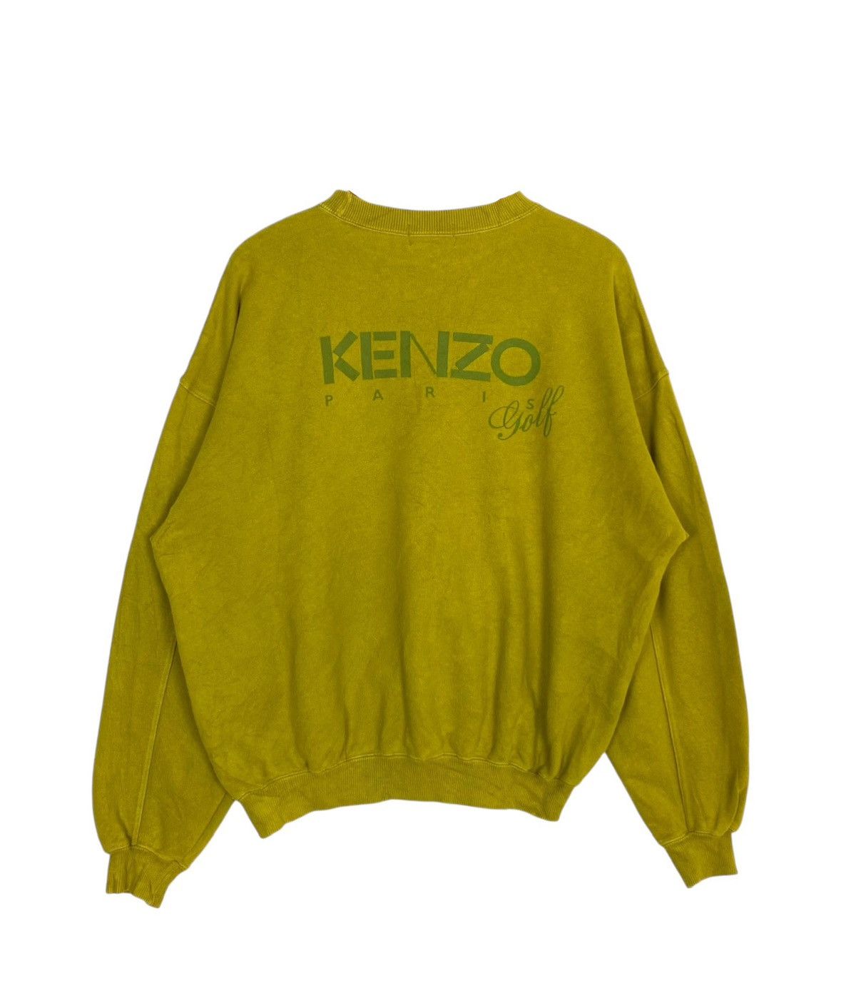 Kenzo Rare‼️ Kenzo Paris Golf Sweatshirt Spellout Size US M / EU 48-50 / 2 - 1 Thumbnail